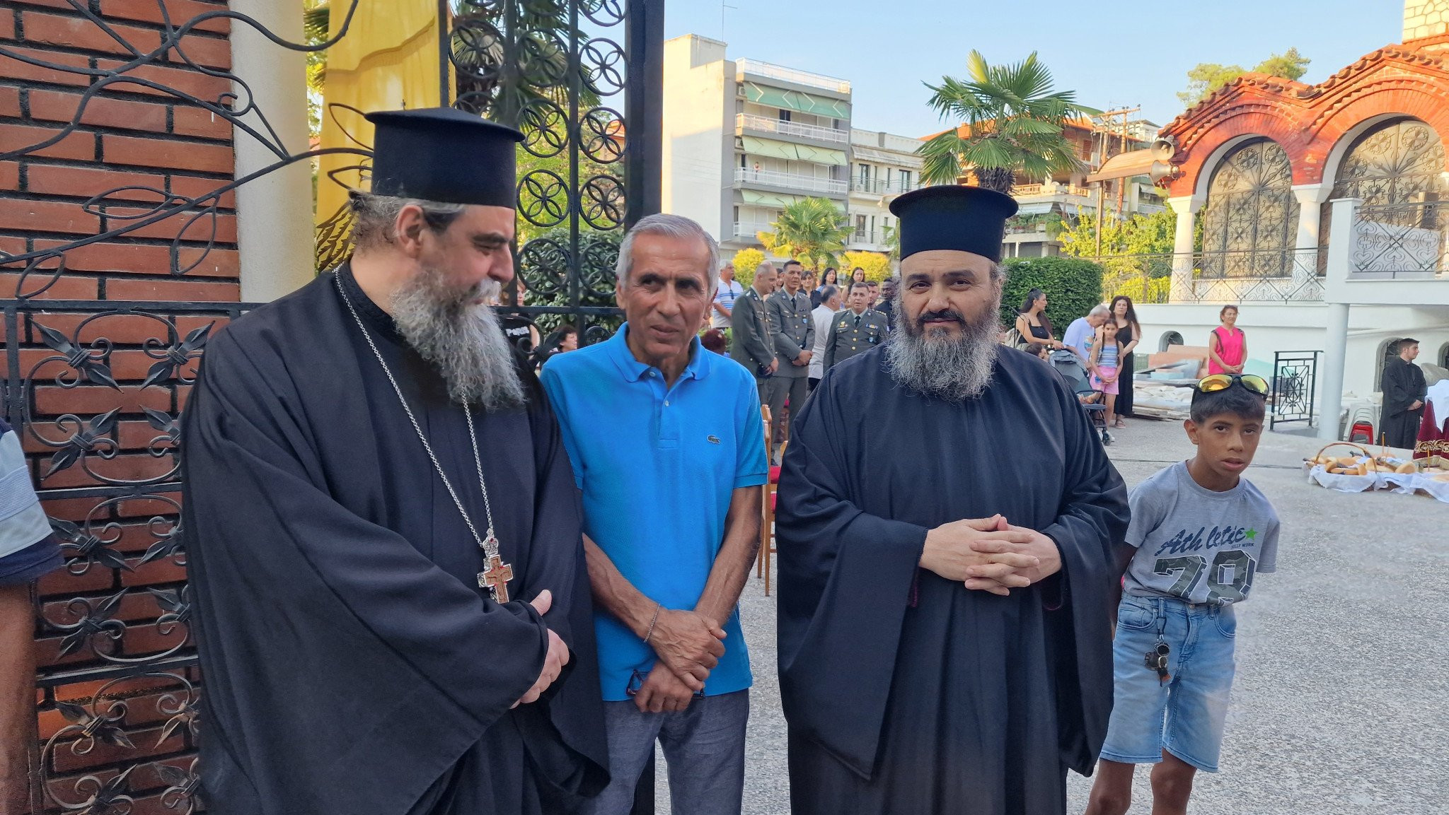 Ουρές πιστών στον Άγιο Γεώργιο για την πανήγυρη του Παρεκκλησίου του Αγίου Παϊσίου