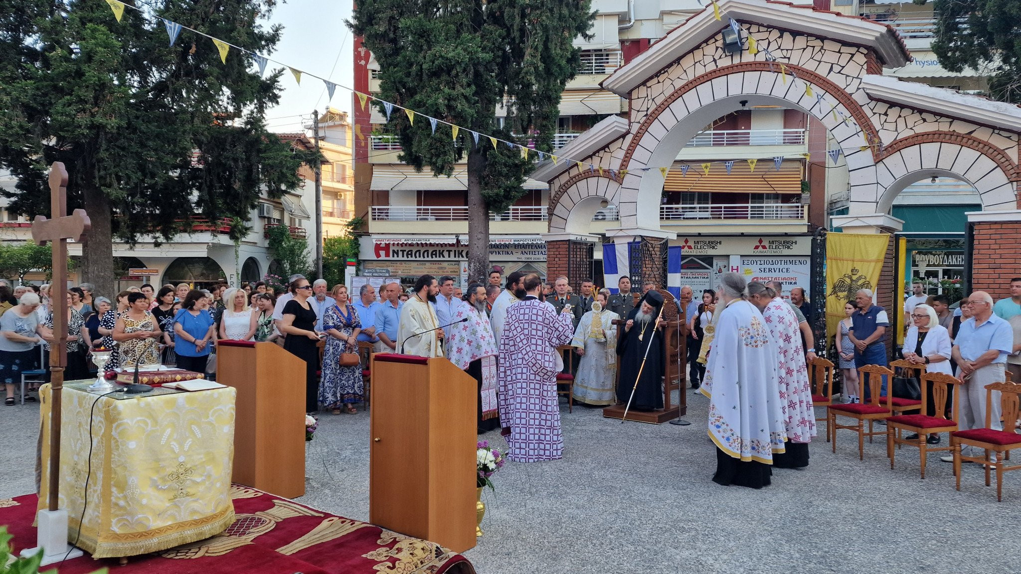 Πανηγυρικός Εσπερινός για τον Άγιο Παΐσιο στα Γιαννιτσά