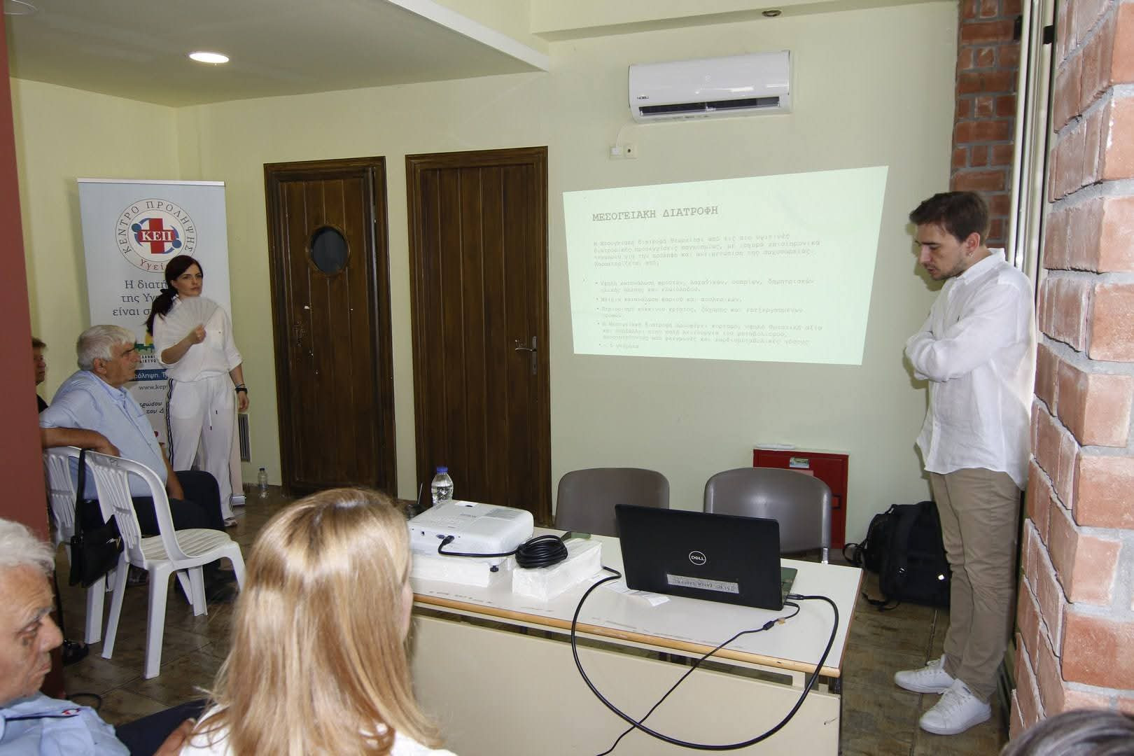 Ενημερωτική εκδήλωση για την παχυσαρκία  που διοργανώθηκε από το Δήμο Έδεσσας