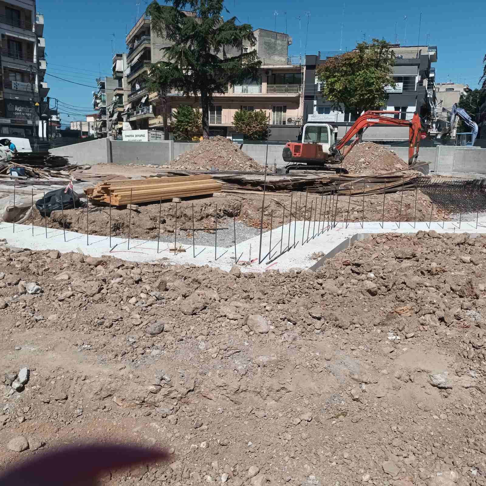 Σε εξέλιξη οι εργασίες για την μεγάλη αστική ανάπλαση των Γιαννιτσών- Αλλάζει όψη η πλατεία Γκ. Γιώτα