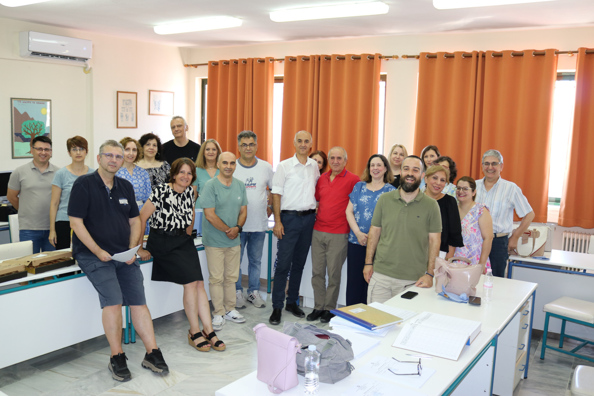 Συνταξιοδοτείται ο ξεχωριστός μαθηματικός του 3ου Γυμνασίου Γιαννιτσών Κόλκας Νικόλαος