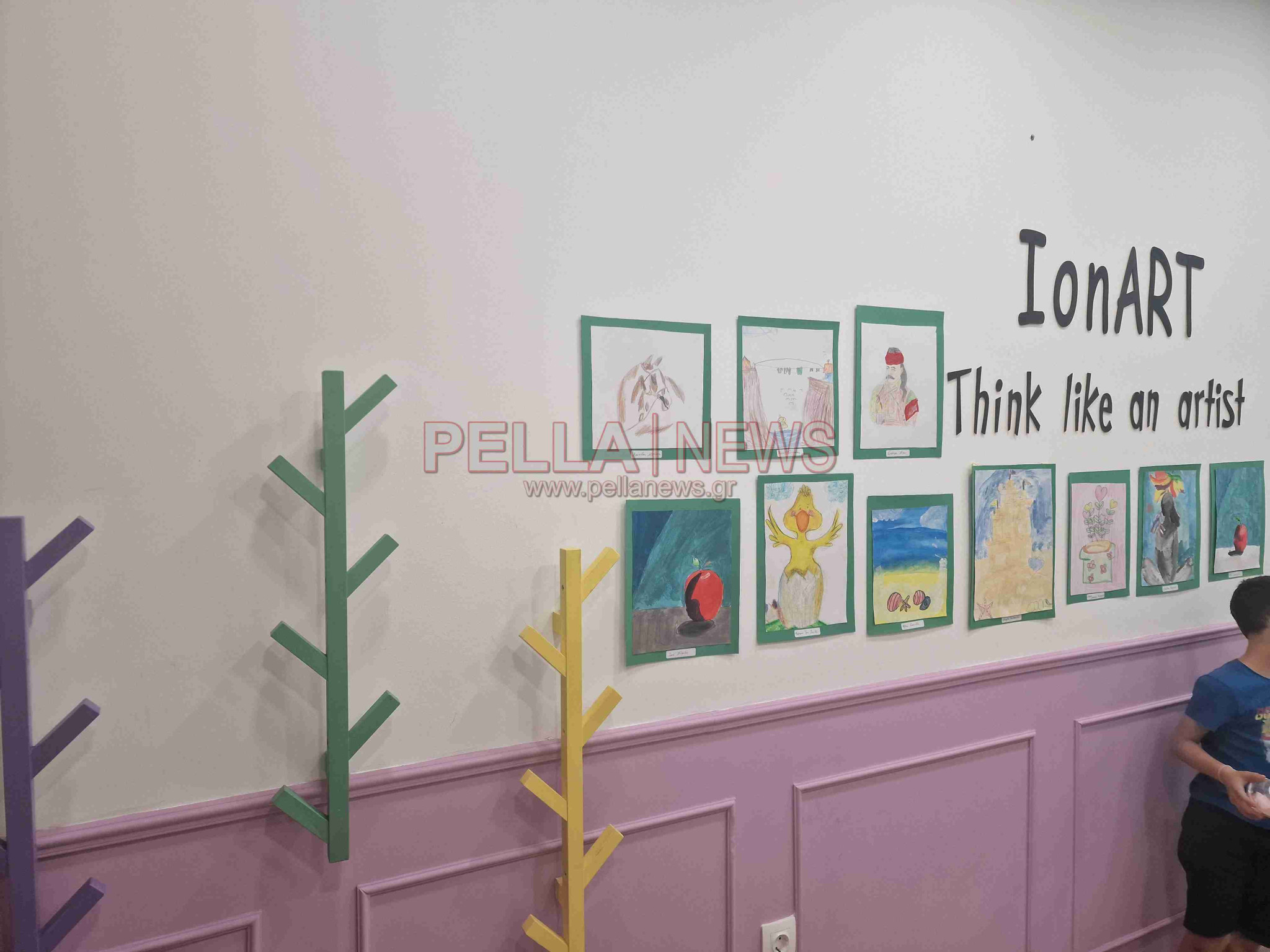 Εργαστήρι ζωγραφικής Ionart στη Σκύδρα/Έκθεση ζωγραφικής: "τα μικρά, μεγάλα μας έργα"