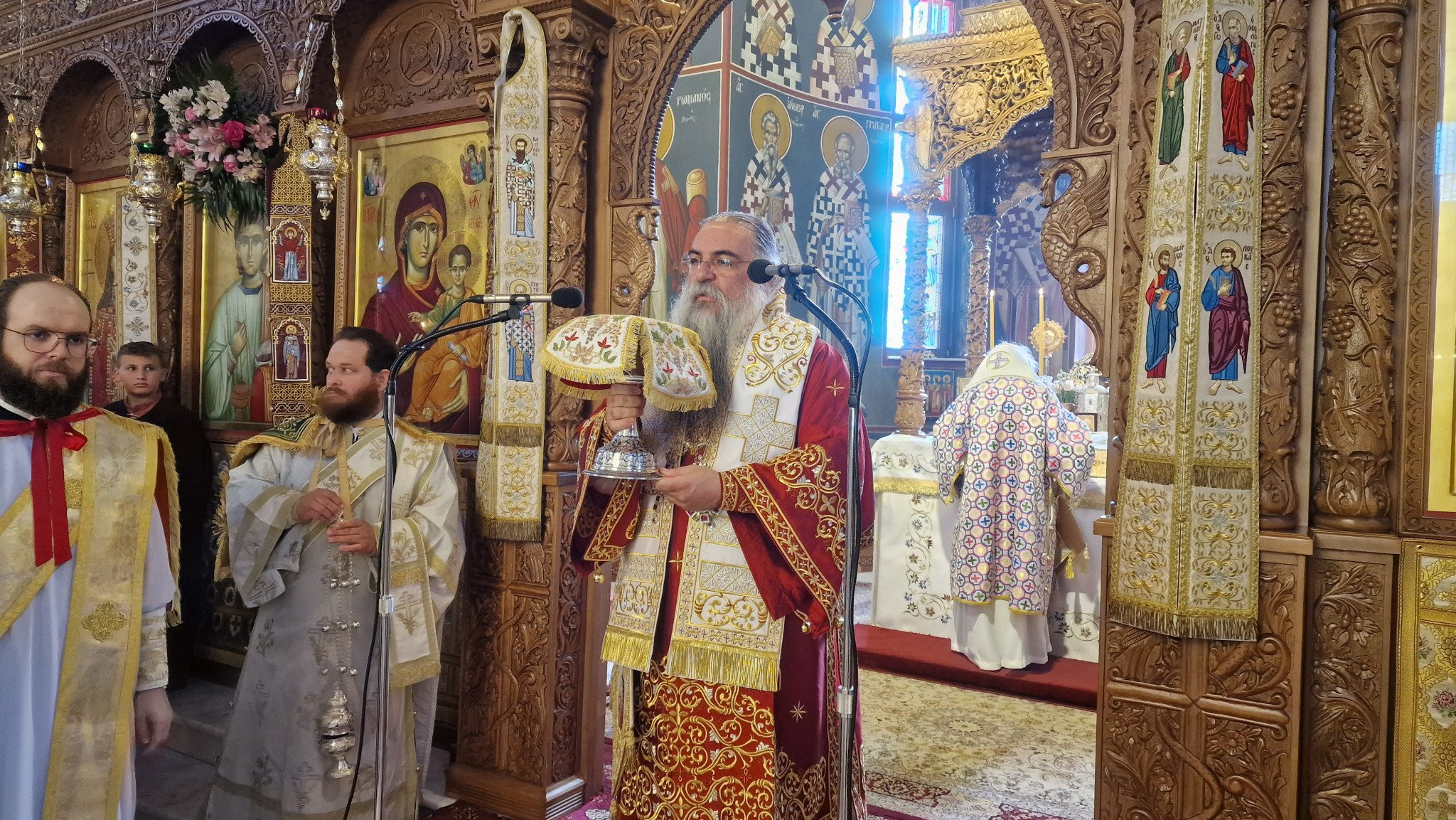 Με Λαμπρότητα η Εορτή της Ανακομιδής των Ιερών Λειψάνων του Αγίου Στεφάνου στη Σκύδρα
