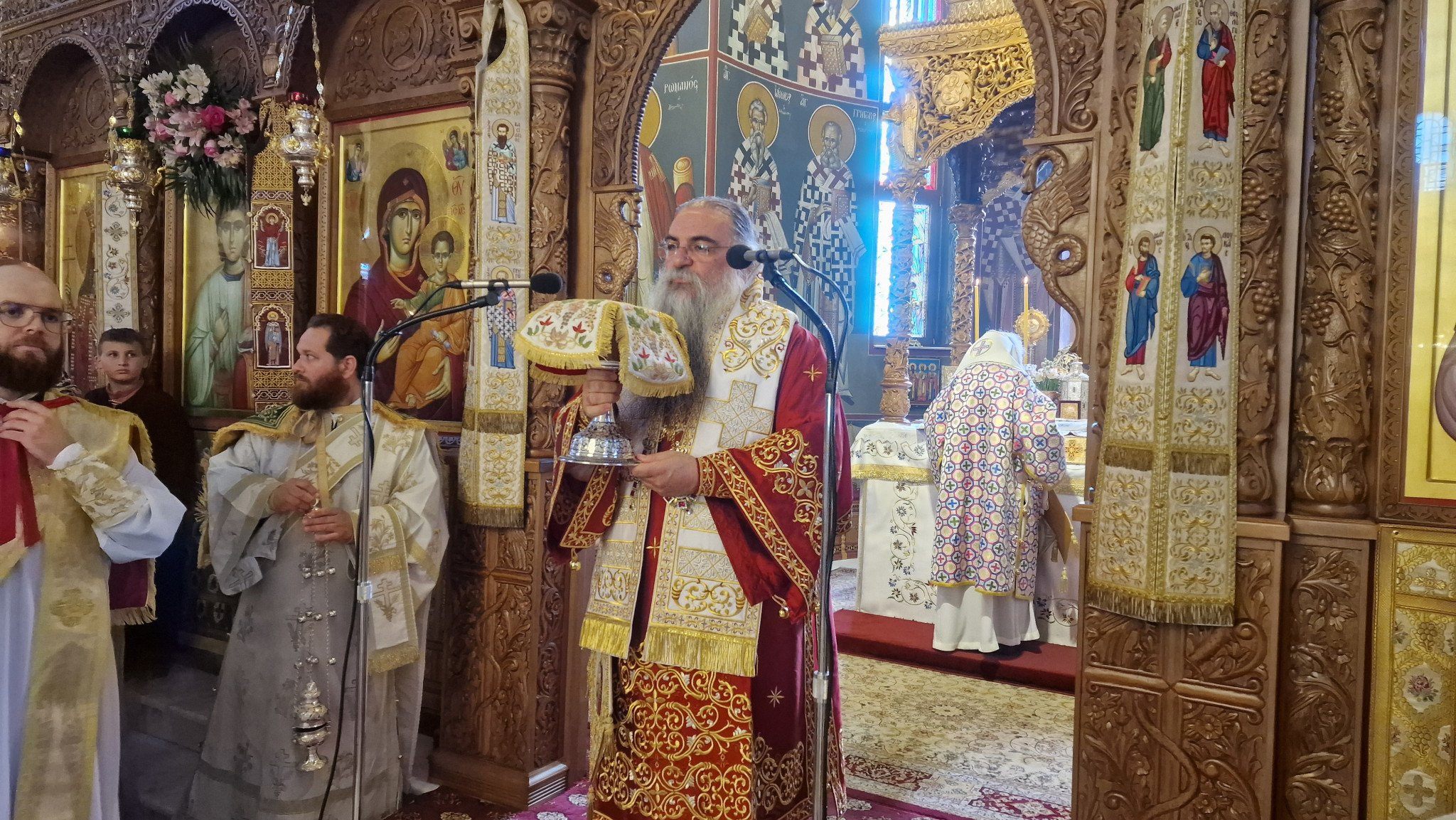 Με Λαμπρότητα η Εορτή της Ανακομιδής των Ιερών Λειψάνων του Αγίου Στεφάνου στη Σκύδρα