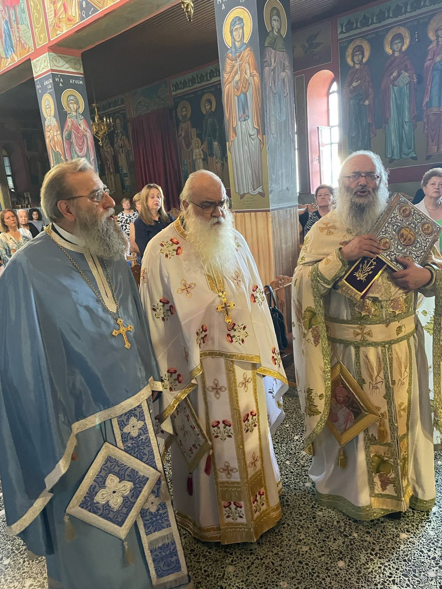 Πανηγυρική Θεία Λειτουργία στο Ριζο στον Ιερό Ναό Μεταμορφώσεως του Σωτήρος