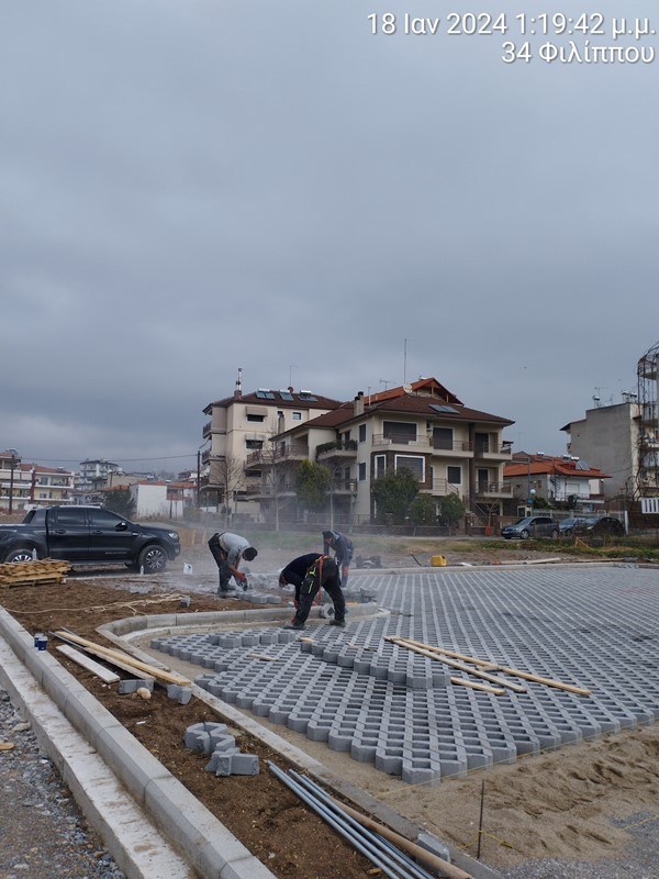 Δήμος Πέλλας: Ολοκληρώνεται το έργο της ανάπλασης του πάρκου Αγίας Παρασκευής Γιαννιτσών!