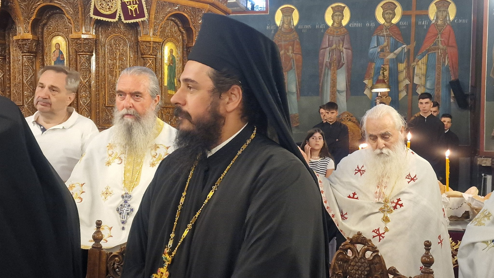Με λαμπρότητα ο πανηγυρικός Εσπερινός του Αγίου Καλλινίκου στην Έδεσσα