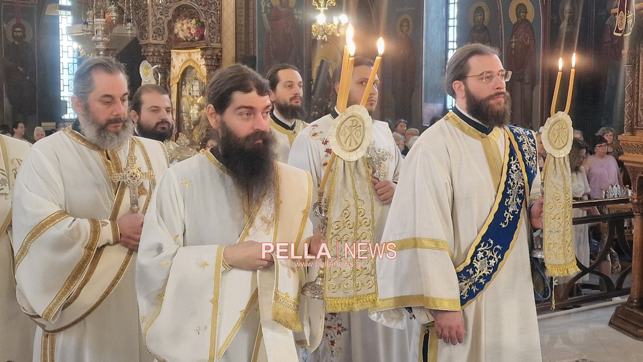 Πολυαρχιερατική Θεία Λειτουργία στον Καθεδρικό Ι. Ναό Αγίας Σκέπης Έδεσσας για τον εορτασμό του Αγίου Καλλινίκου