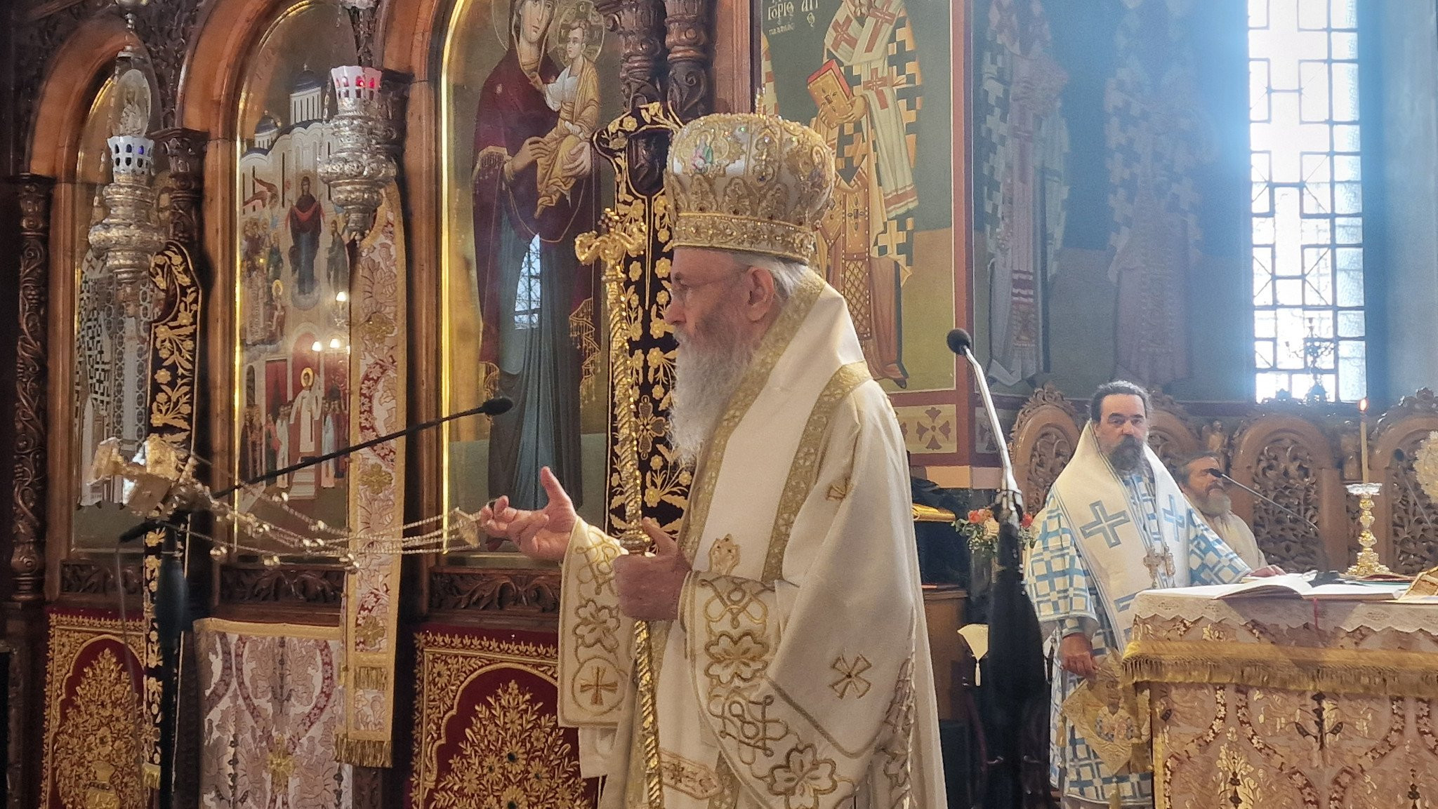 Πολυαρχιερατική Θεία Λειτουργία στον Καθεδρικό Ι. Ναό Αγίας Σκέπης Έδεσσας για τον εορτασμό του Αγίου Καλλινίκου