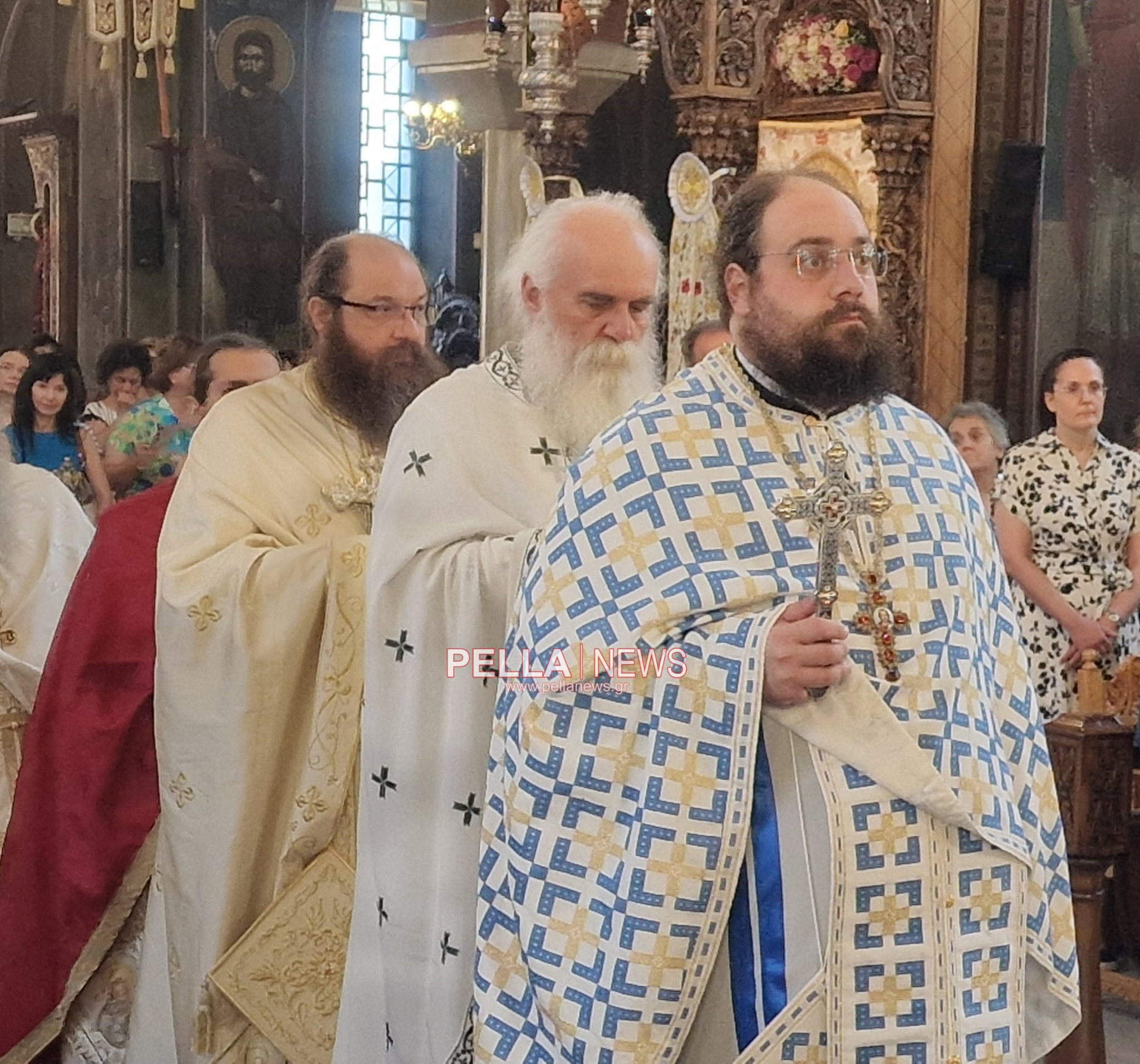 Πολυαρχιερατική Θεία Λειτουργία στον Καθεδρικό Ι. Ναό Αγίας Σκέπης Έδεσσας για τον εορτασμό του Αγίου Καλλινίκου