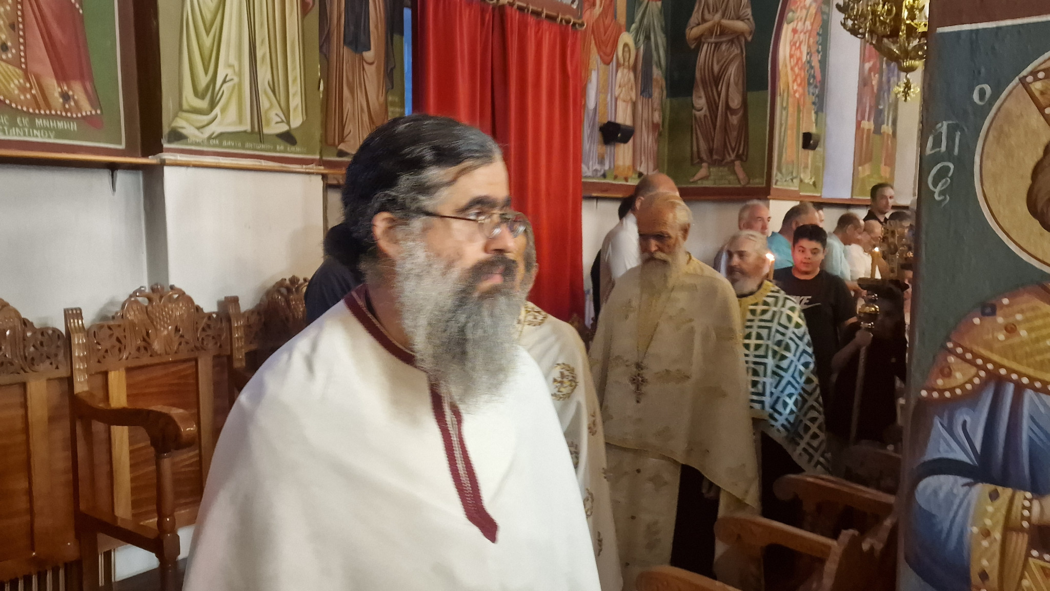 Πανηγυρικός Εσπερινός στη Φούστανη Αλμωπίας για την Απόδοση της Κοιμήσεως της Θεοτόκου