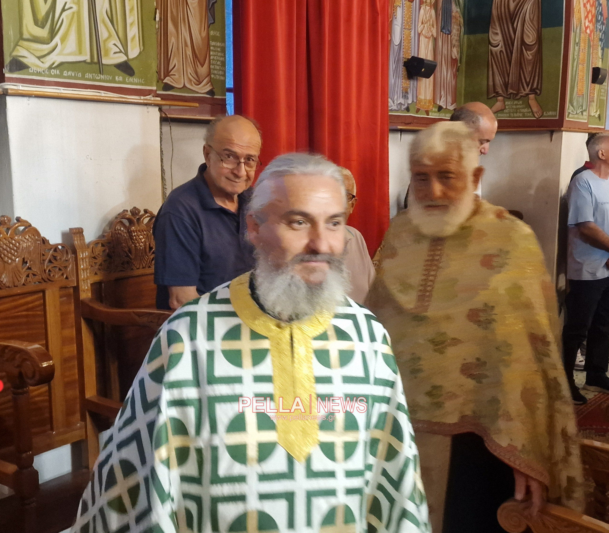 Πανηγυρικός Εσπερινός στη Φούστανη Αλμωπίας για την Απόδοση της Κοιμήσεως της Θεοτόκου