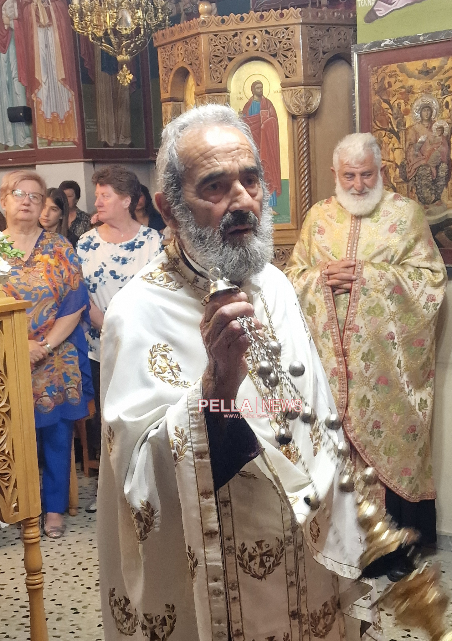 Πανηγυρικός Εσπερινός στη Φούστανη Αλμωπίας για την Απόδοση της Κοιμήσεως της Θεοτόκου