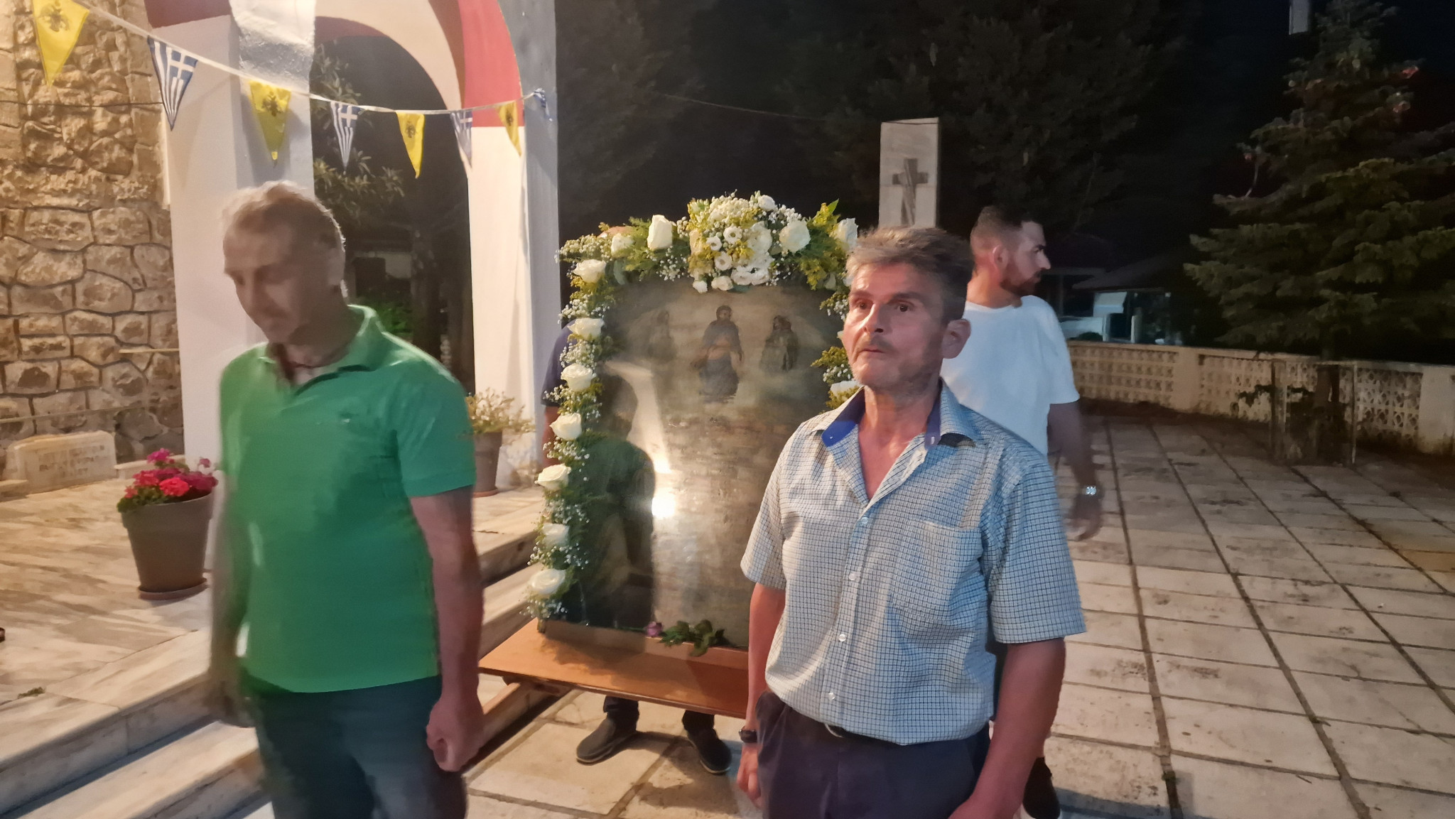 Πανηγυρικός Εσπερινός στη Φούστανη Αλμωπίας για την Απόδοση της Κοιμήσεως της Θεοτόκου