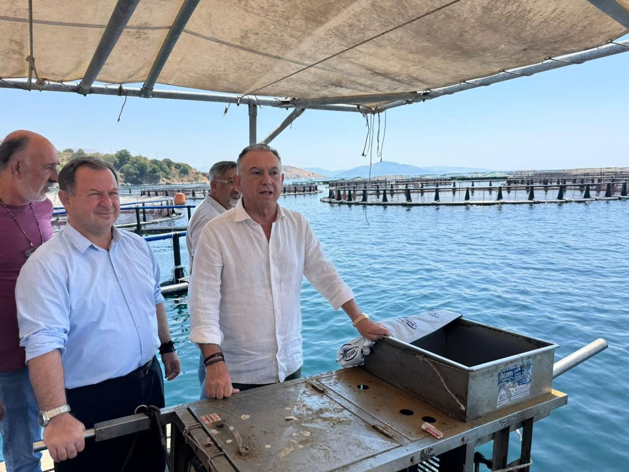 Στη Θεσπρωτία ο Υφυπουργός Χρ. Κέλλας: Νέα ώθηση για τις υδατοκαλλιέργειες και την τοπική οικονομία