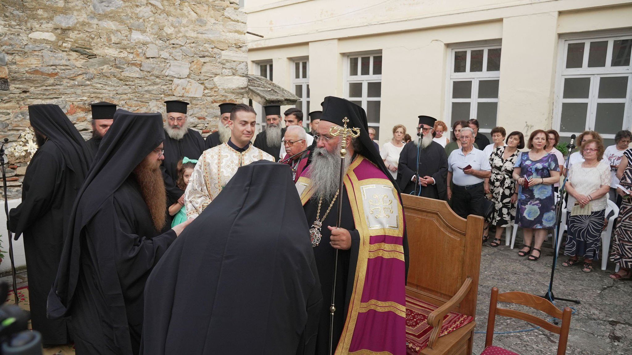 Επιστροφή στην Ι.Μ. Κίτρους της Παναγίας Πέτρας Ολύμπου