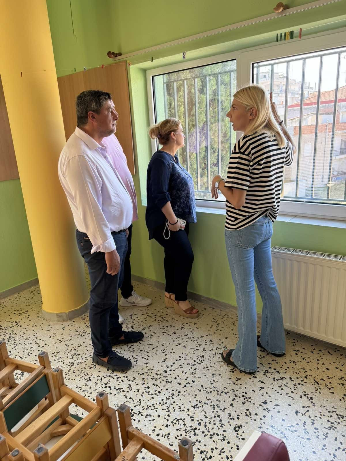 Παρεμβάσεις στα σχολεία των Γιαννιτσών: Ο Δήμος Πέλλας επενδύει στην ασφάλεια και την υγιεινή