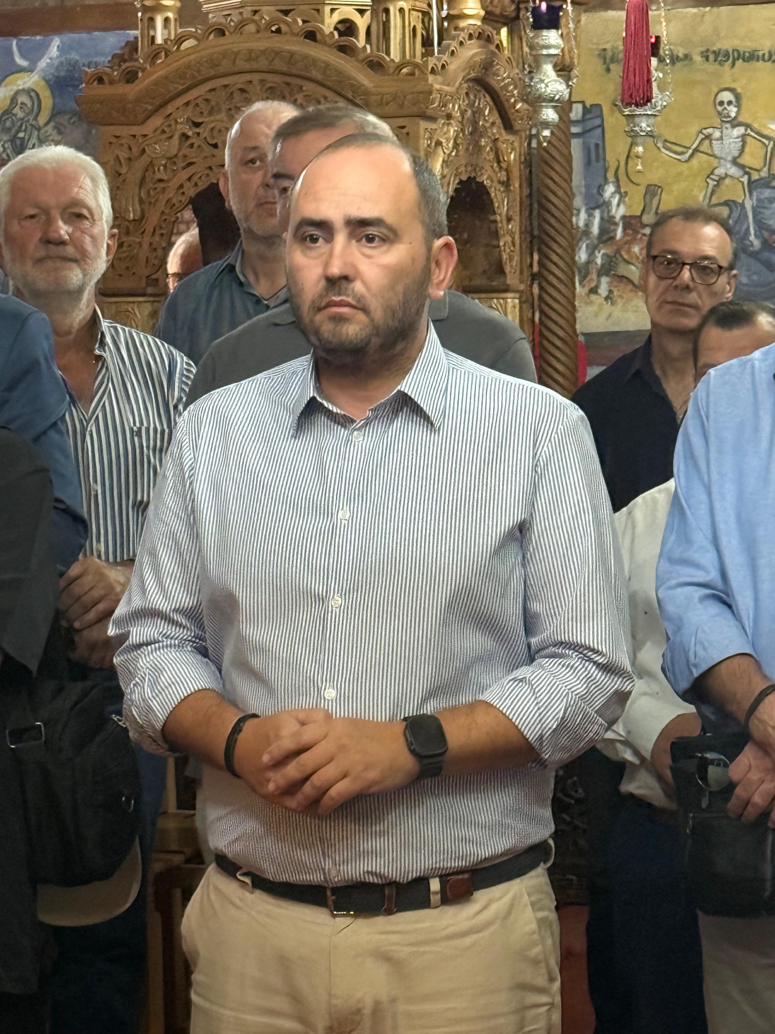 Θεία Λειτουργία στην Ιερά Μονή Αρχαγγέλου Μιχαήλ για το Θαύμα εν Χωναίς