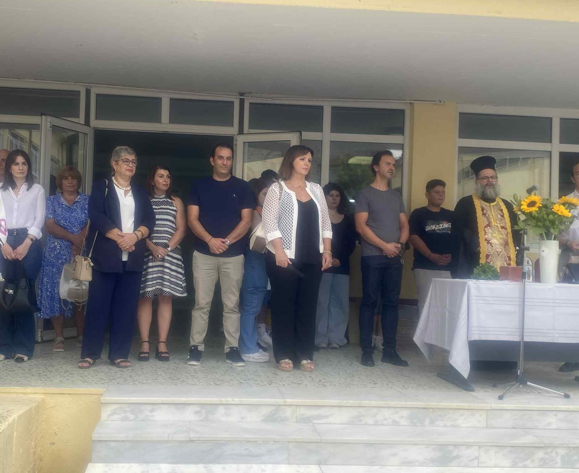 Μήνυμα και συμμετοχή της Δημάρχου Σκύδρας Κατερίνας Ιγνατιάδου στους αγιασμούς σχολείων