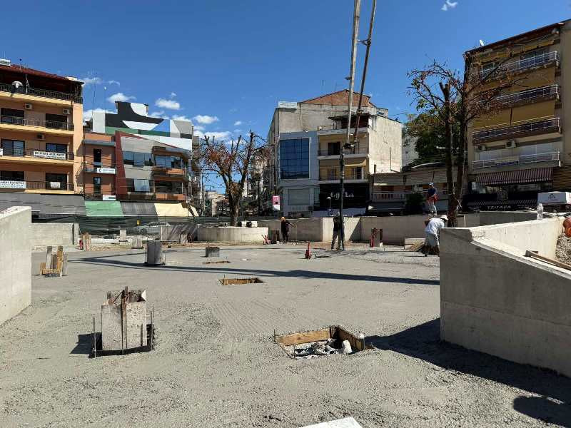 Επιθεώρηση στα έργα Αστικής Ανάπλασης Γιαννιτσών από τον Δήμαρχο Πέλλας Στάθη Φουντουκίδη