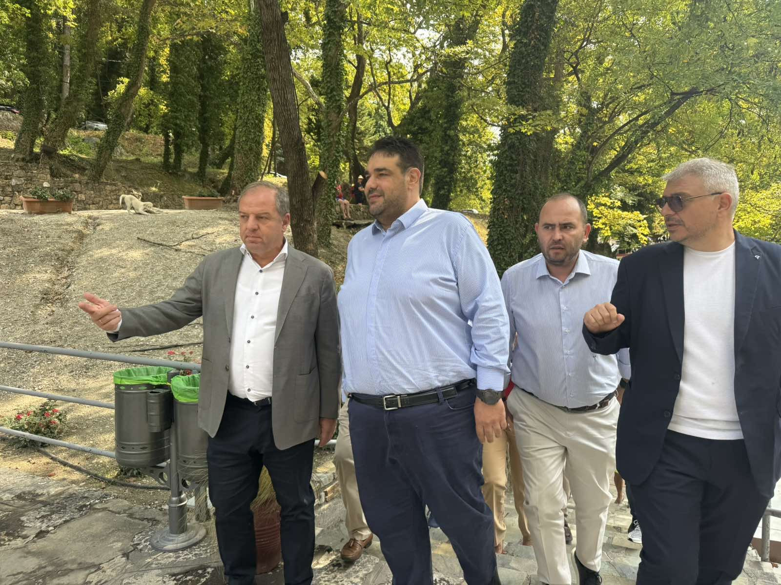 Διονύσης Σταμενίτης για επίσκεψη Λιβάνιου: «Προχωράμε με λύσεις όχι με λόγια, για μια Πέλλα ισχυρή»