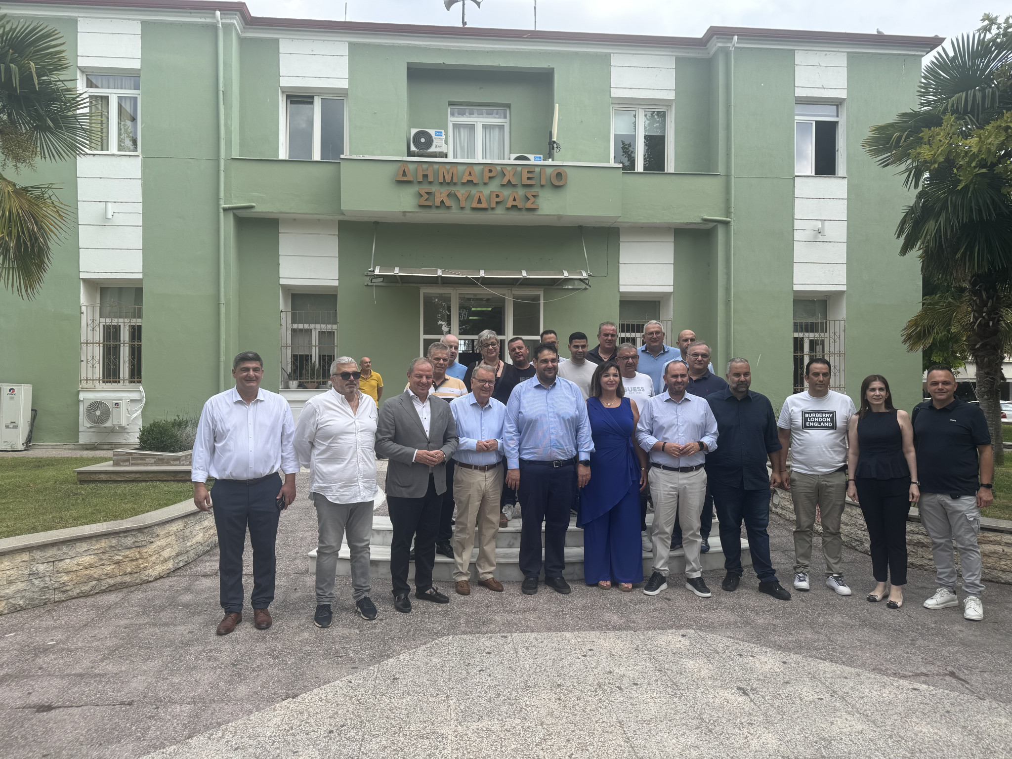 Διονύσης Σταμενίτης για επίσκεψη Λιβάνιου: «Προχωράμε με λύσεις όχι με λόγια, για μια Πέλλα ισχυρή»