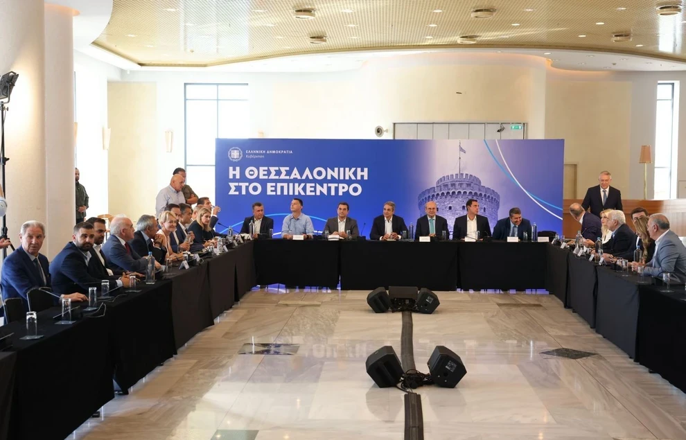 Στη Θεσσαλονίκη ο Μητσοτάκης – Συνάντηση με βουλευτές ενόψει της 89ης ΔΕΘ