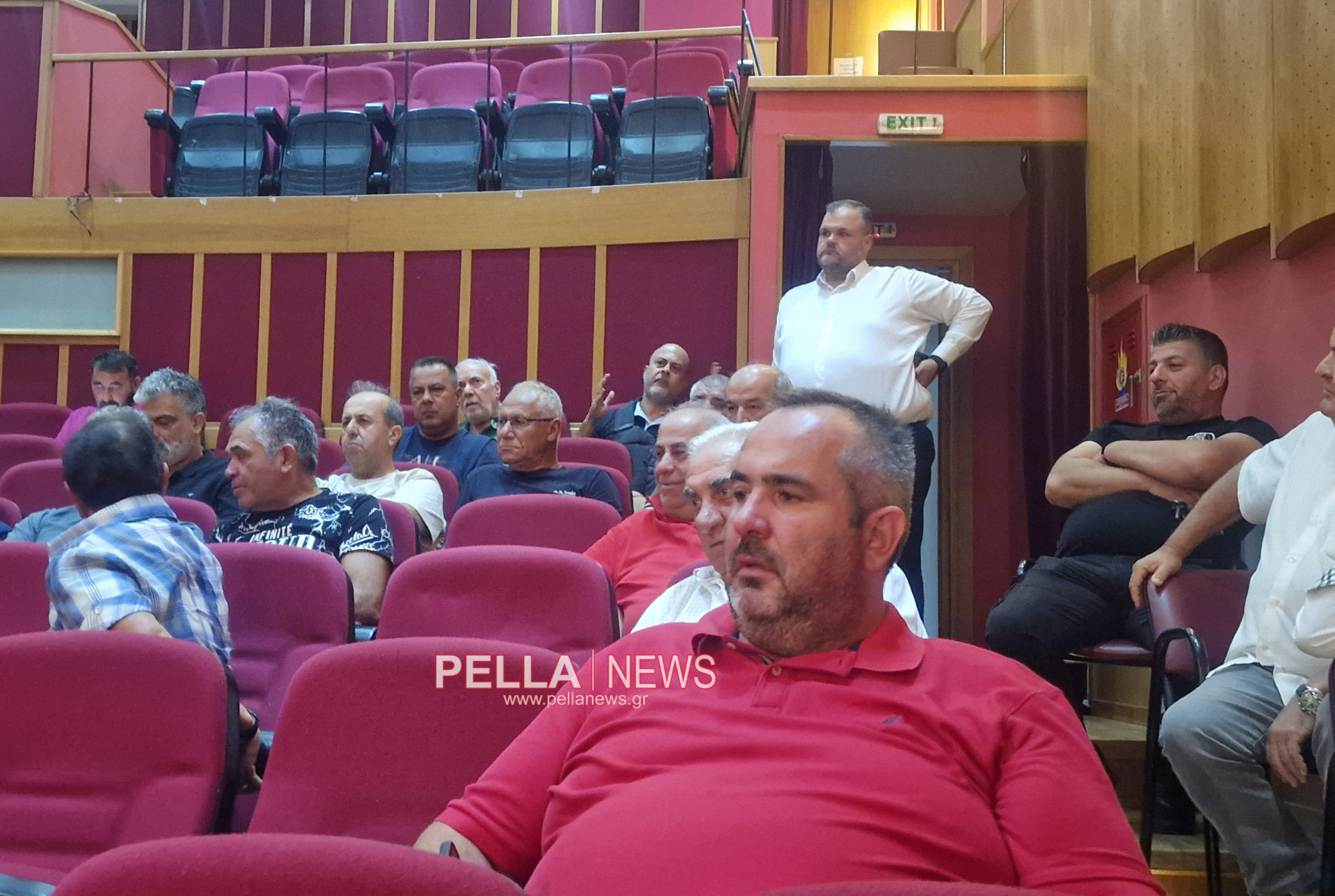 Ο Παύλος Γερουλάνος στην Αριδαία