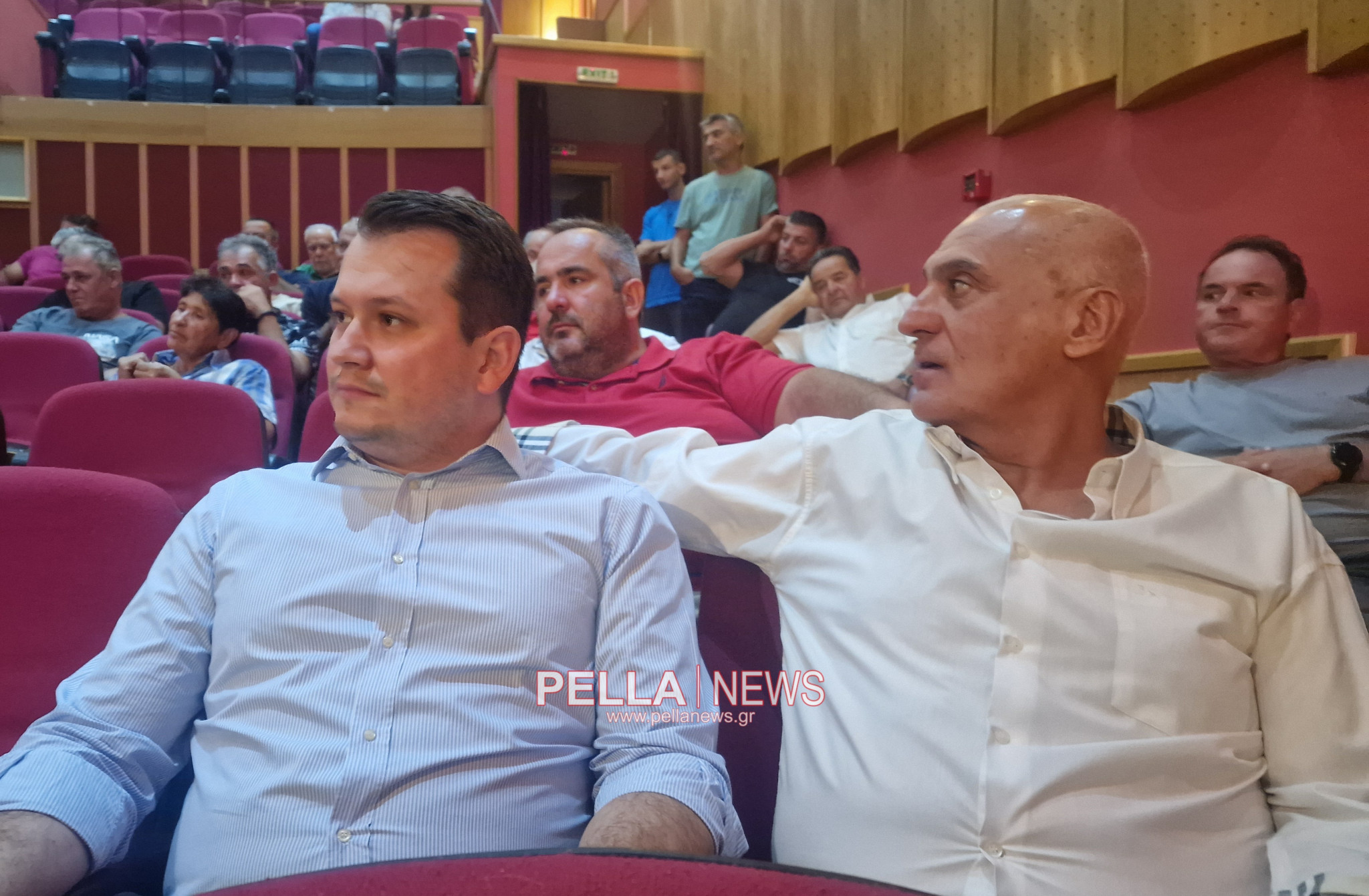 Ο Παύλος Γερουλάνος στην Αριδαία