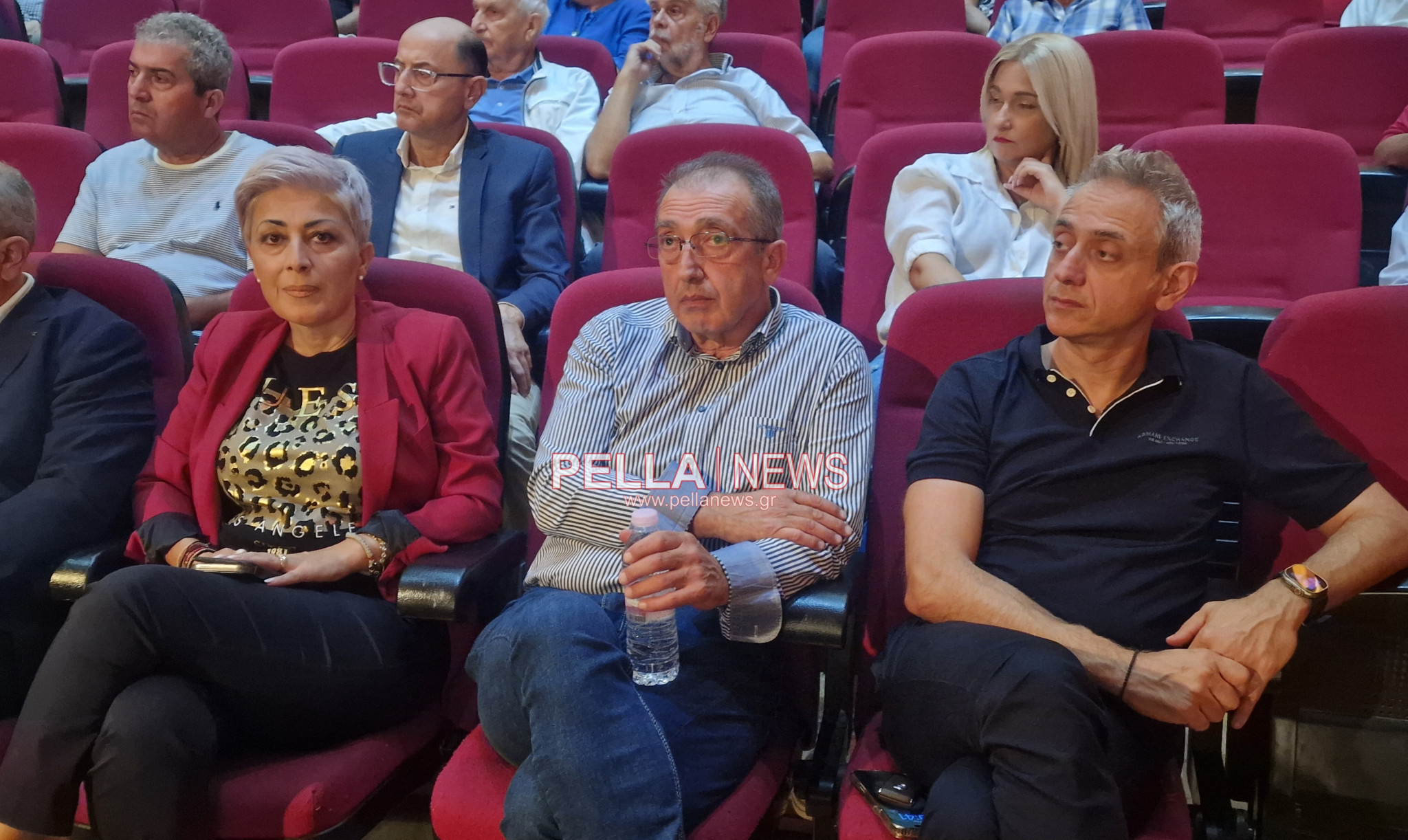 Ο Παύλος Γερουλάνος στην Αριδαία