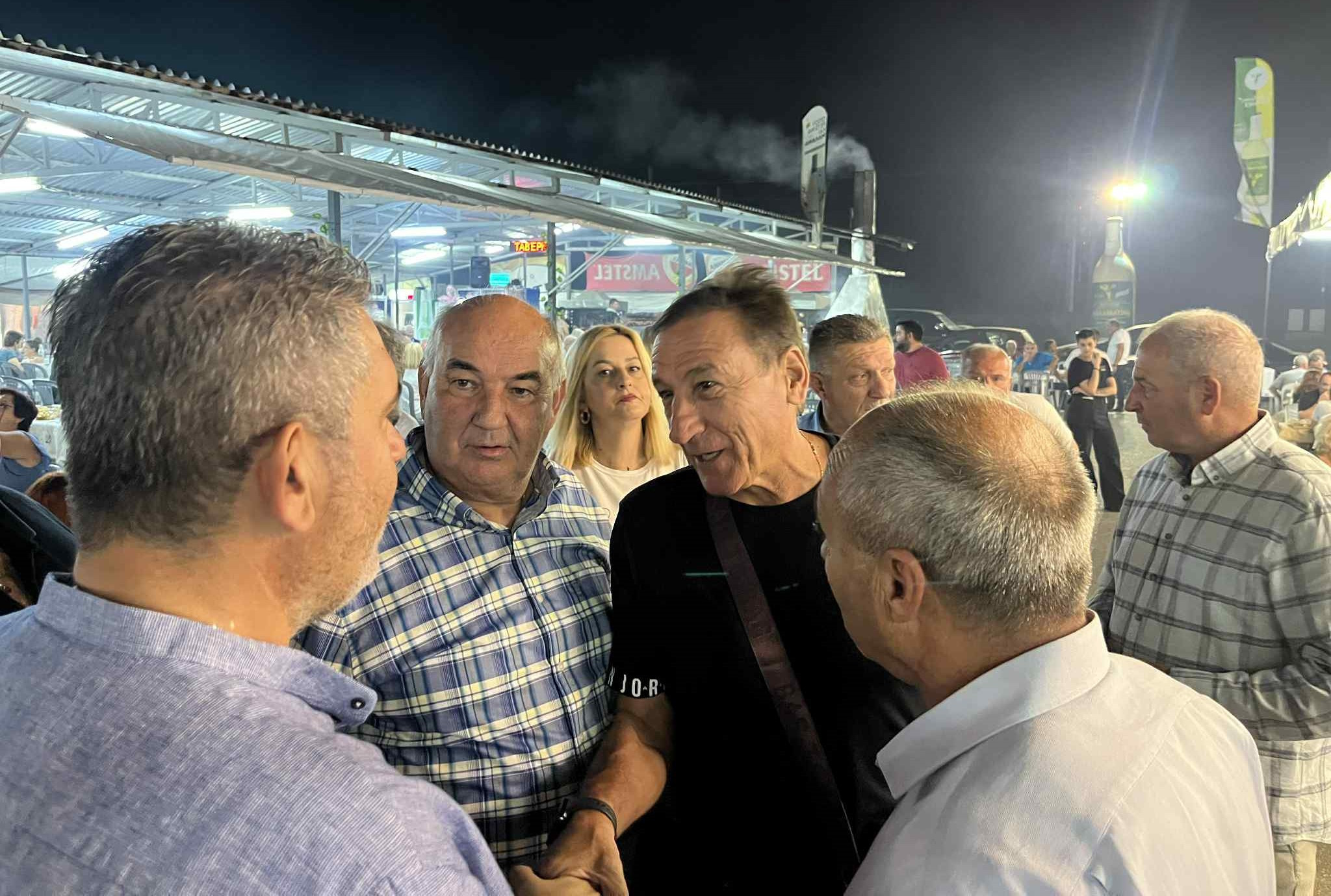Επίσκεψη του Προέδρου του Επιμελητηρίου Πιερίας στην 99η Εμποροπανήγυρη Αιγινίου