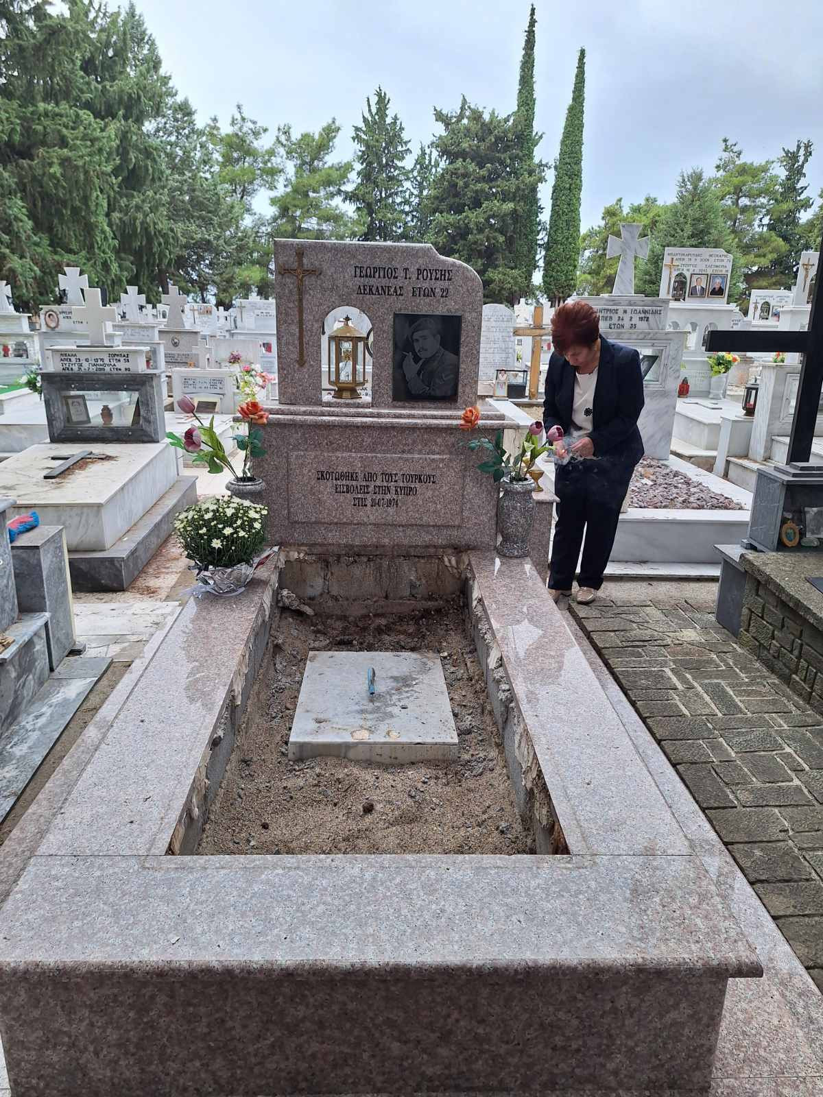Δήμος Πέλλας/Δεληγιαννίδης και Παροτσίδης στην τελετή για τον ήρωα Γ. Ρούσση