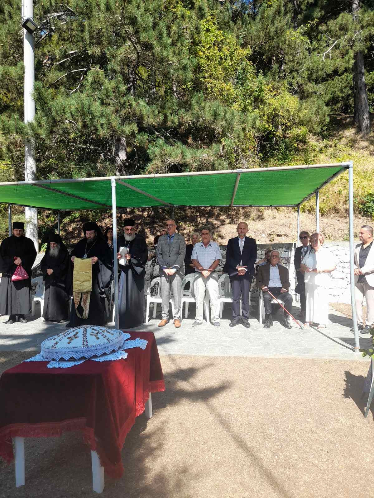 Στο ετήσιο μνημόσυνο των Σανταίων ο Πρόεδρος του Δημοτικού Συμβουλίου Κιλκίς