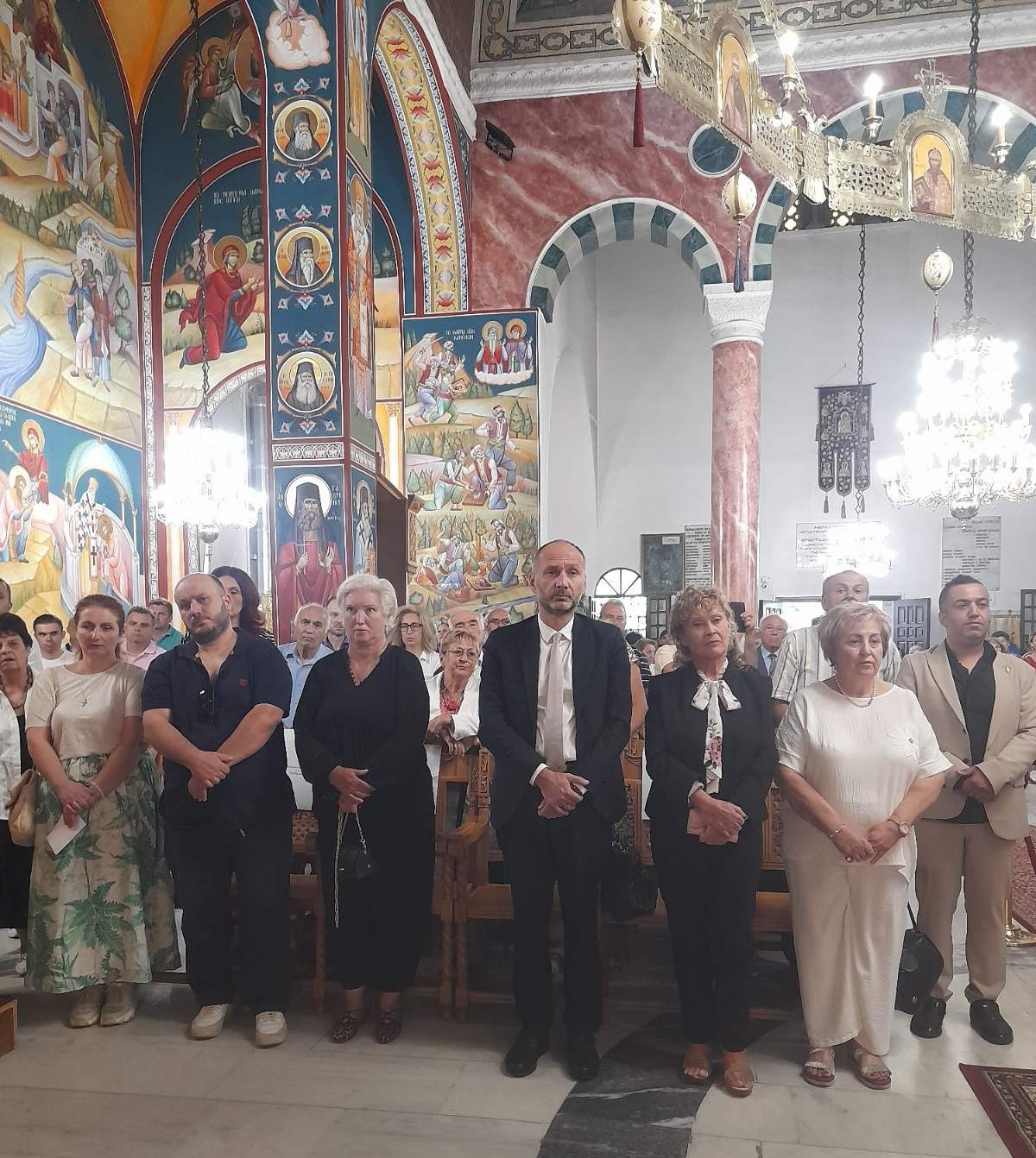 Στο ετήσιο μνημόσυνο των Σανταίων ο Πρόεδρος του Δημοτικού Συμβουλίου Κιλκίς