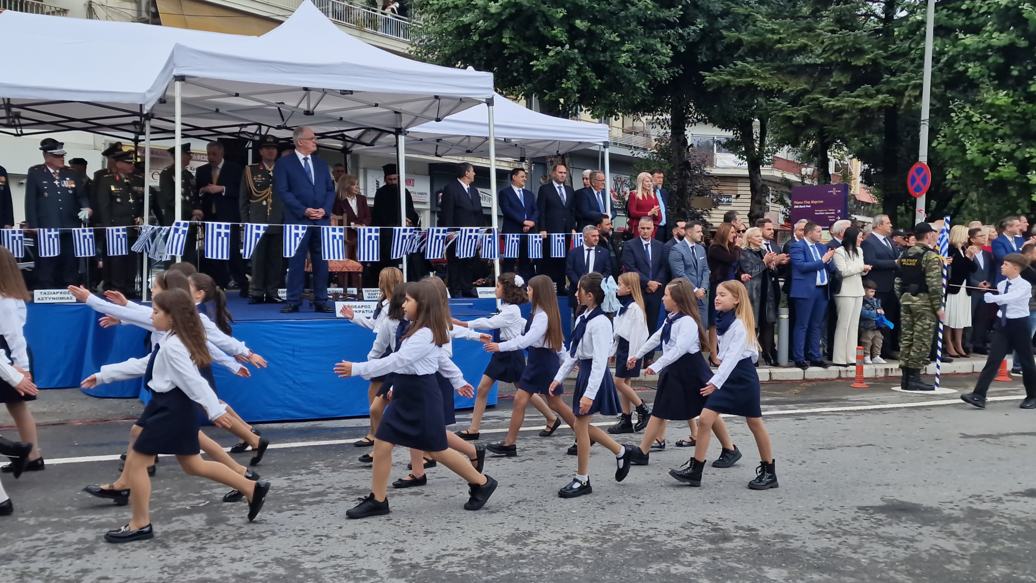 Η Έδεσσα καμάρωσε τα παιδιά της στην επετειακή παρέλαση