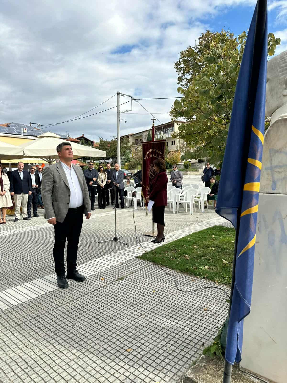 Ο Δήμαρχος Στάθης Φουντουκίδης τίμησε την Ημέρα Μακεδονικού Αγώνα στην Πέλλα