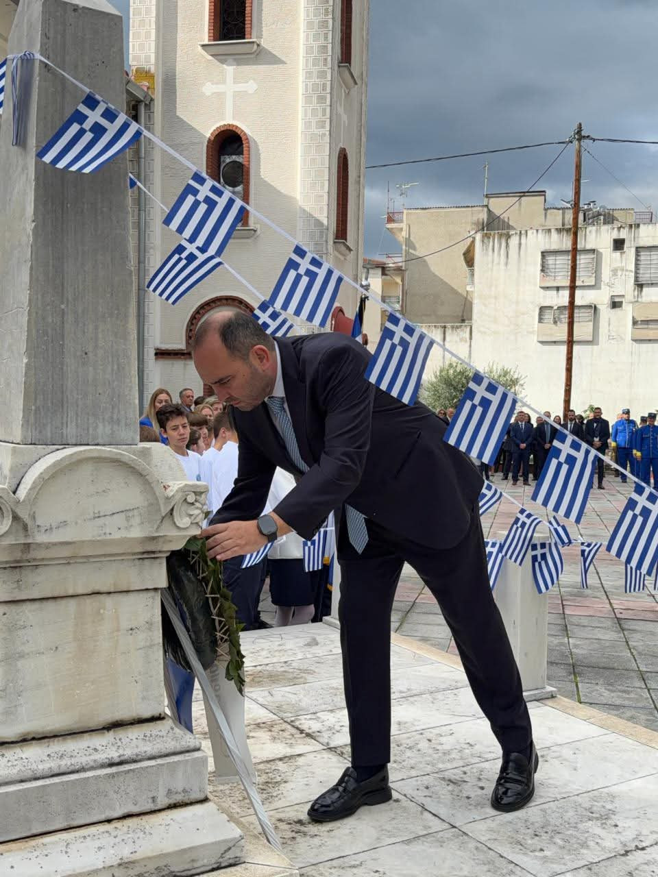Ο εορτασμός της 28ης Οκτωβρίου στην Αριδαία Ο εορτασμός της 28ης Οκτωβρίου στην Αριδαία