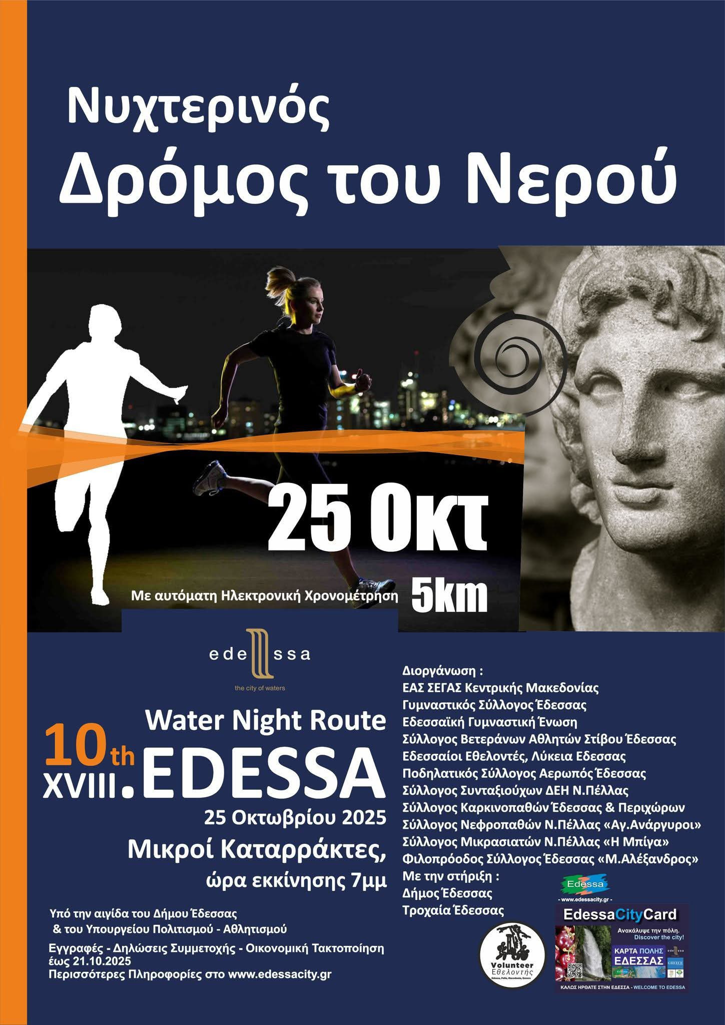 Δρόμος του νερού στην Έδεσσα