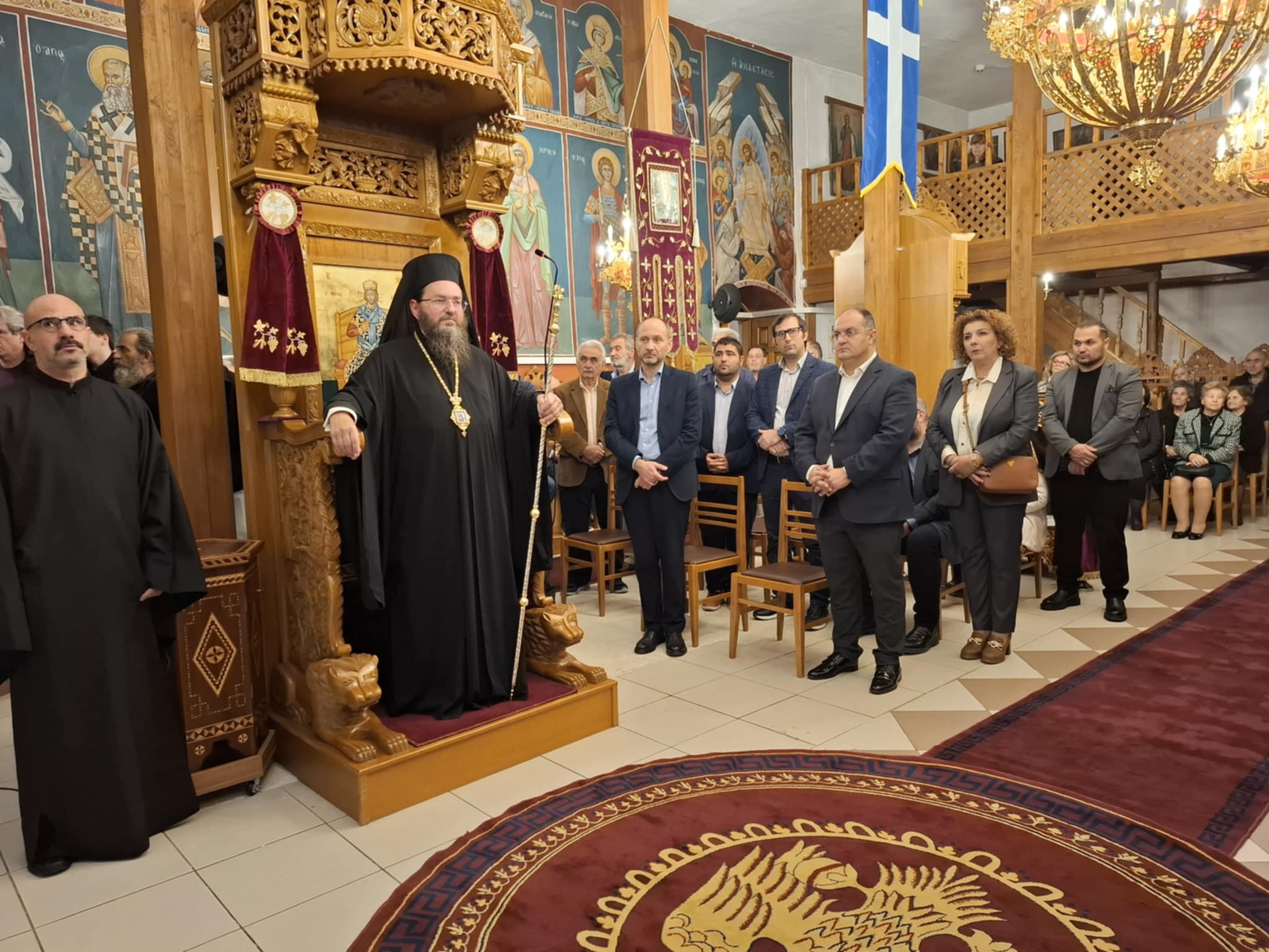 Δήμο Κιλκίς- ﻿﻿Υποδοχή ιερού λειψάνου Αγίου Παντελεήμονος στον Ιερό Ναό Αγίου Δημητρίου Μανδρών