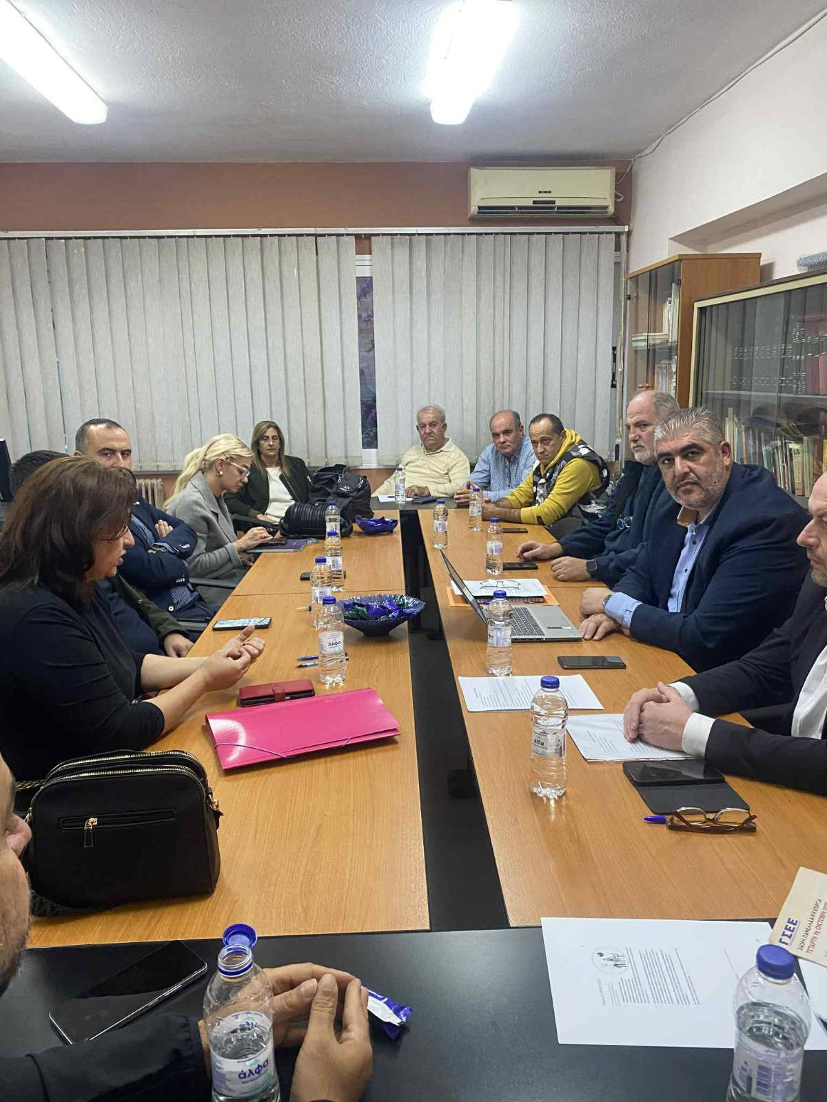 Σύναψη πρωτοκόλλου συνεργασίας μεταξύ επιστημονικών, επαγγελματικών και συνδικαλιστικών φορέων της περιοχής του Δήμου Πέλλας