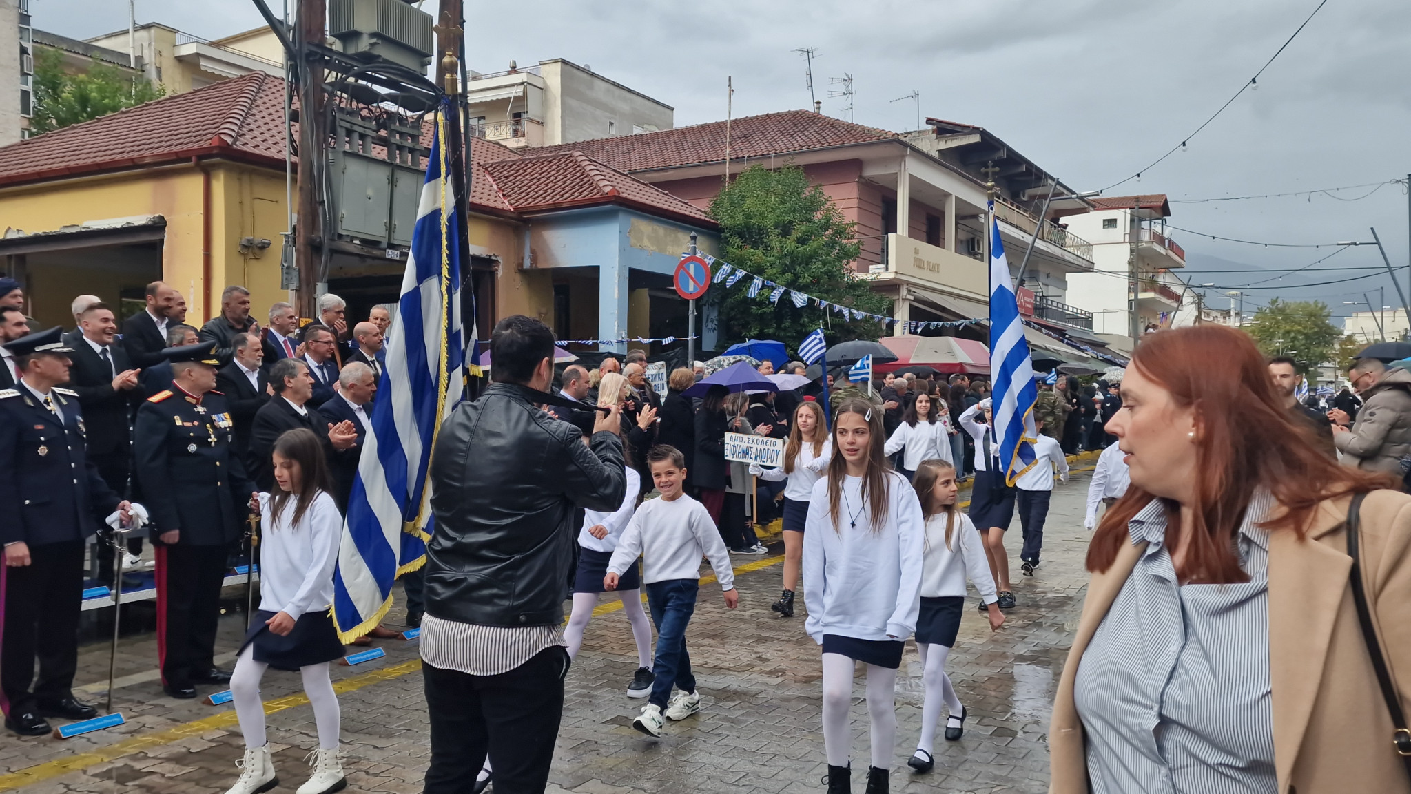 Αριδαία: Η βροχή δεν σταμάτησε την παρέλαση (φωτο και βίντεο)