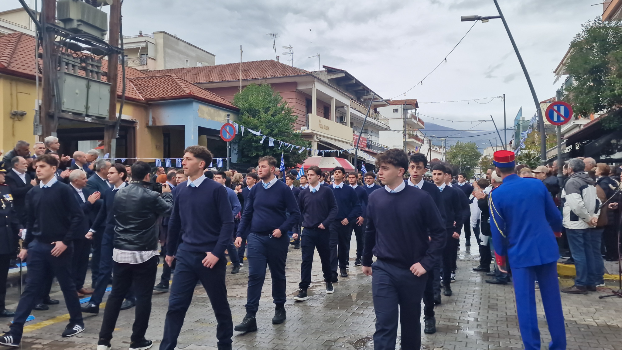 Αριδαία: Η βροχή δεν σταμάτησε την παρέλαση (φωτο και βίντεο)