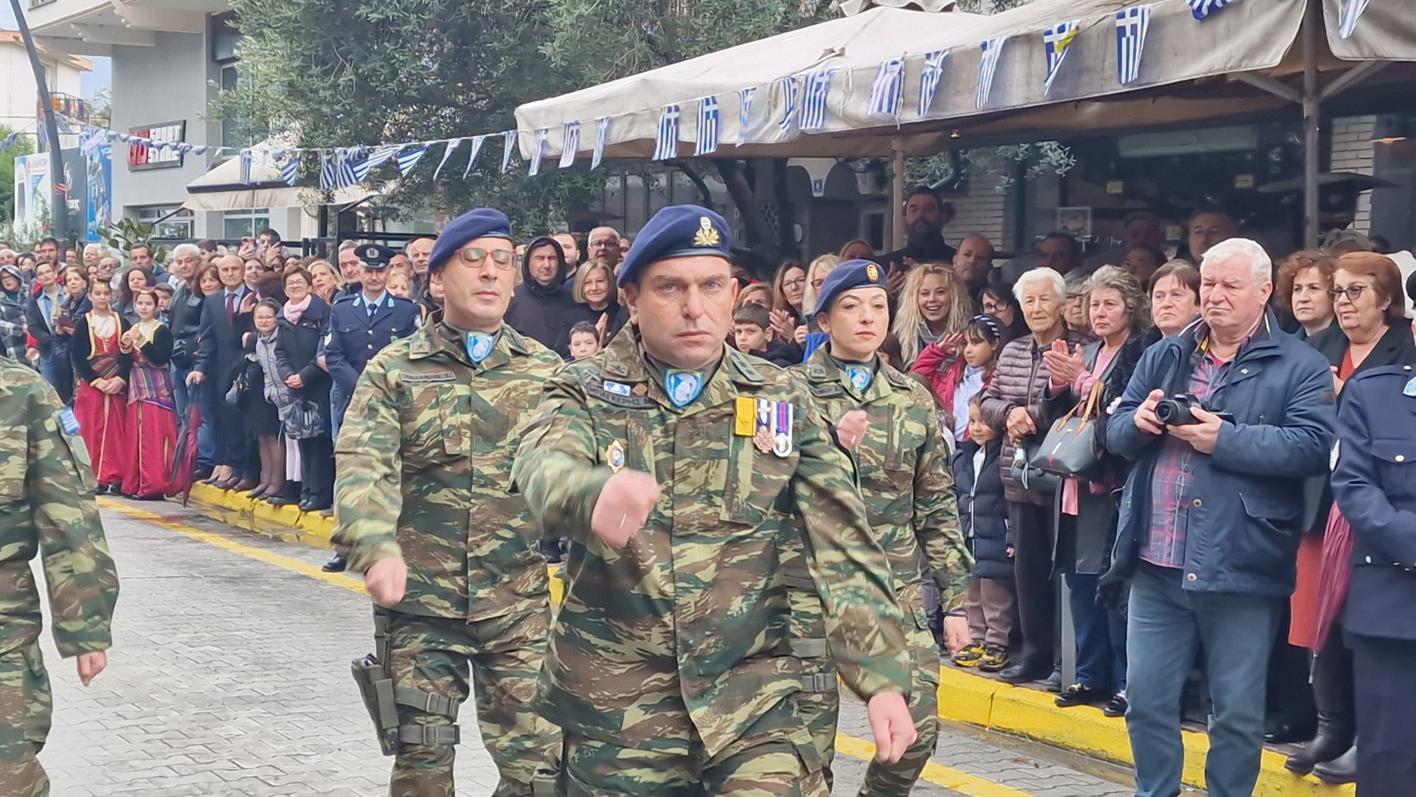 Αριδαία: Η βροχή δεν σταμάτησε την παρέλαση (φωτο και βίντεο)