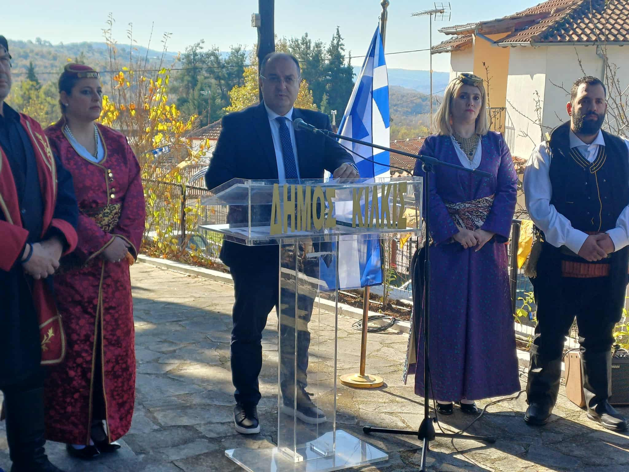 Δήμος Κιλκίς- Σε κλίμα συγκίνησης τα αποκαλυπτήρια της αναθηματικής στήλης του λοχαγού Δημητρίου Ξυλωμένου στον Άγιο Μάρκο