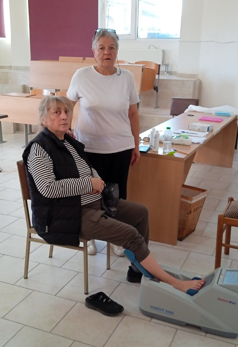 Ολοκλήρωση προγράμματος μέτρησης οστικής πυκνότητας στον Δήμο Σκύδρας