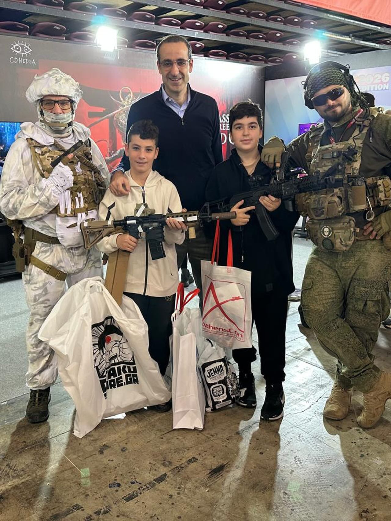 Ο Γρηγόρης Δημητριάδης στο AthensCon 2025 – Ένα χαμόγελο οικογένειας μέσα στον κόσμο της pop culture