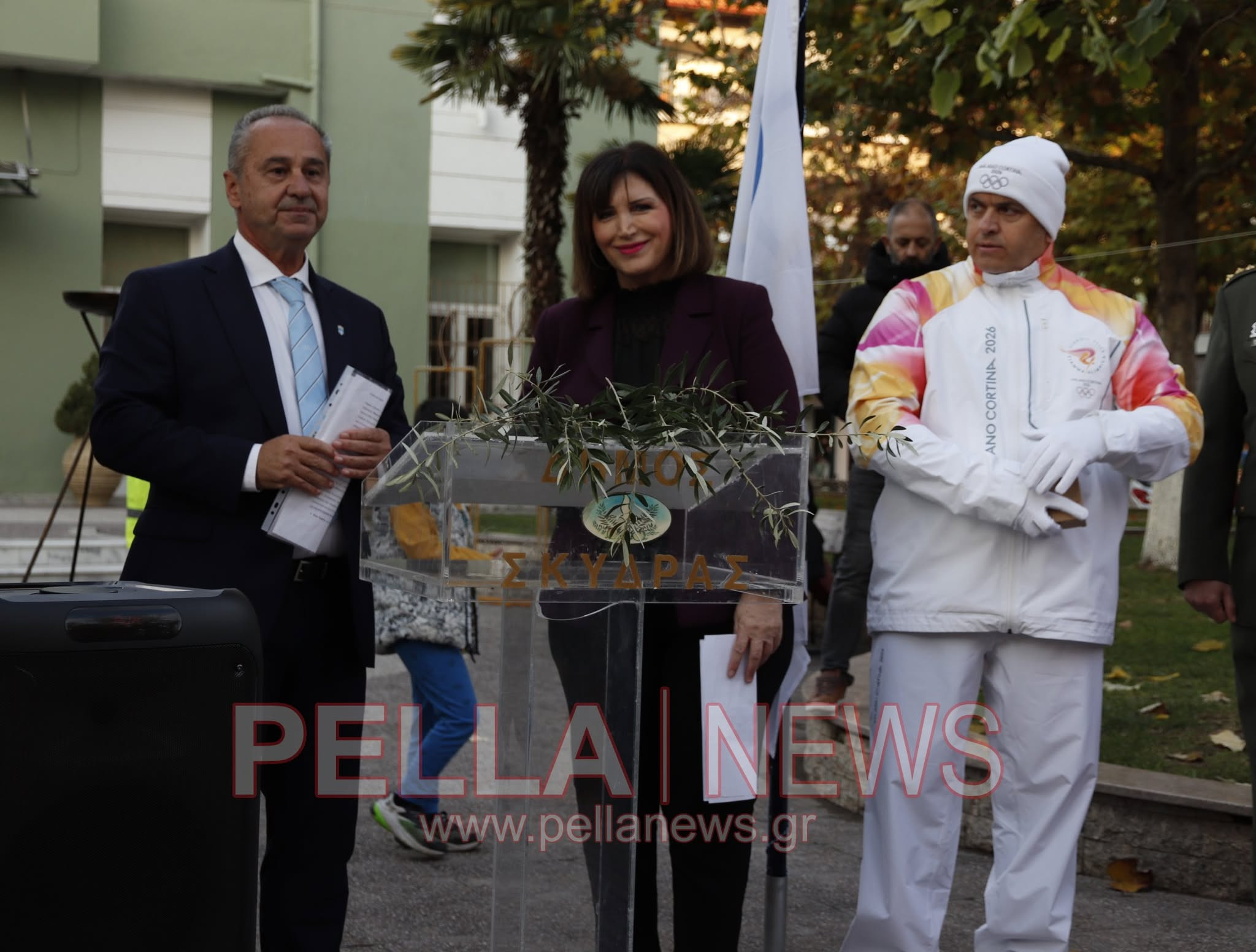 Η Σκύδρα υποδέχτηκε την Ολυμπιακή Φλόγα των Παραολυμπιακών Αγώνων Μιλάνο 2026 (Φωτογραφιες)