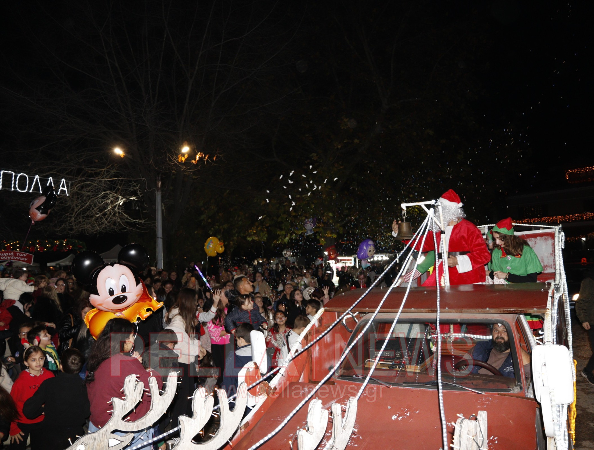Γαλατάδες… στο Φως των Χριστουγέννων! (Φωτογραφίες/βιντεο)