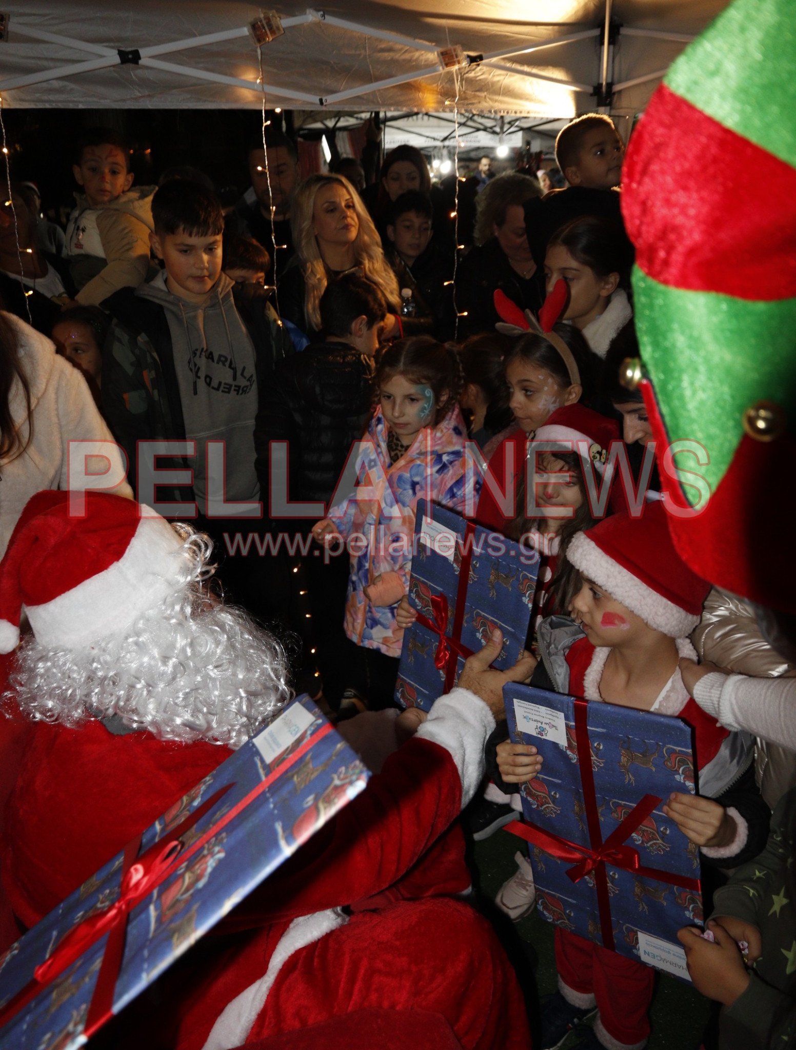 Γαλατάδες… στο Φως των Χριστουγέννων! (Φωτογραφίες/βιντεο)
