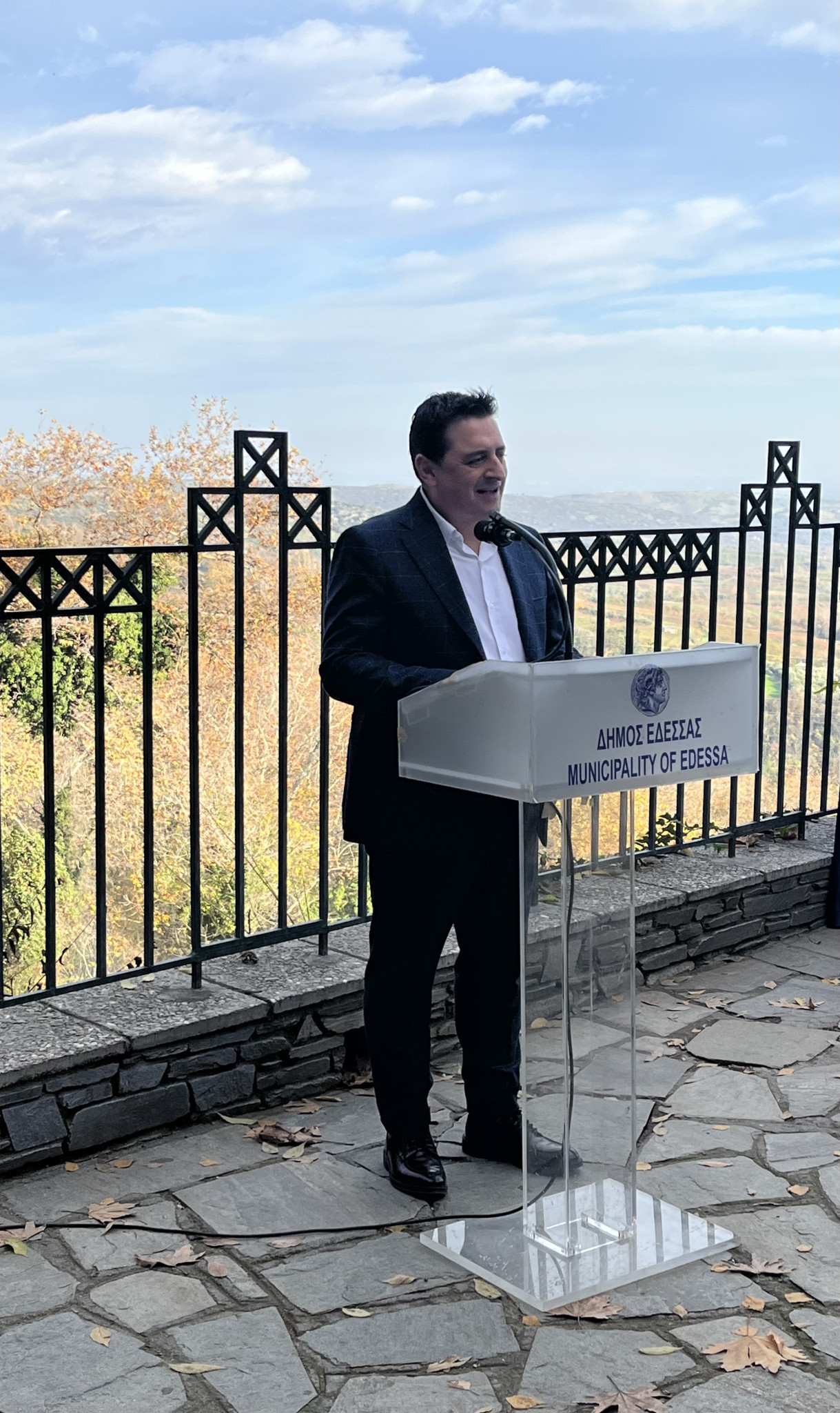 Διέλευση της Ολυμπιακής Φλόγας από τον Παλαιό Άγιο Αθανάσιο και την πόλη της Έδεσσας